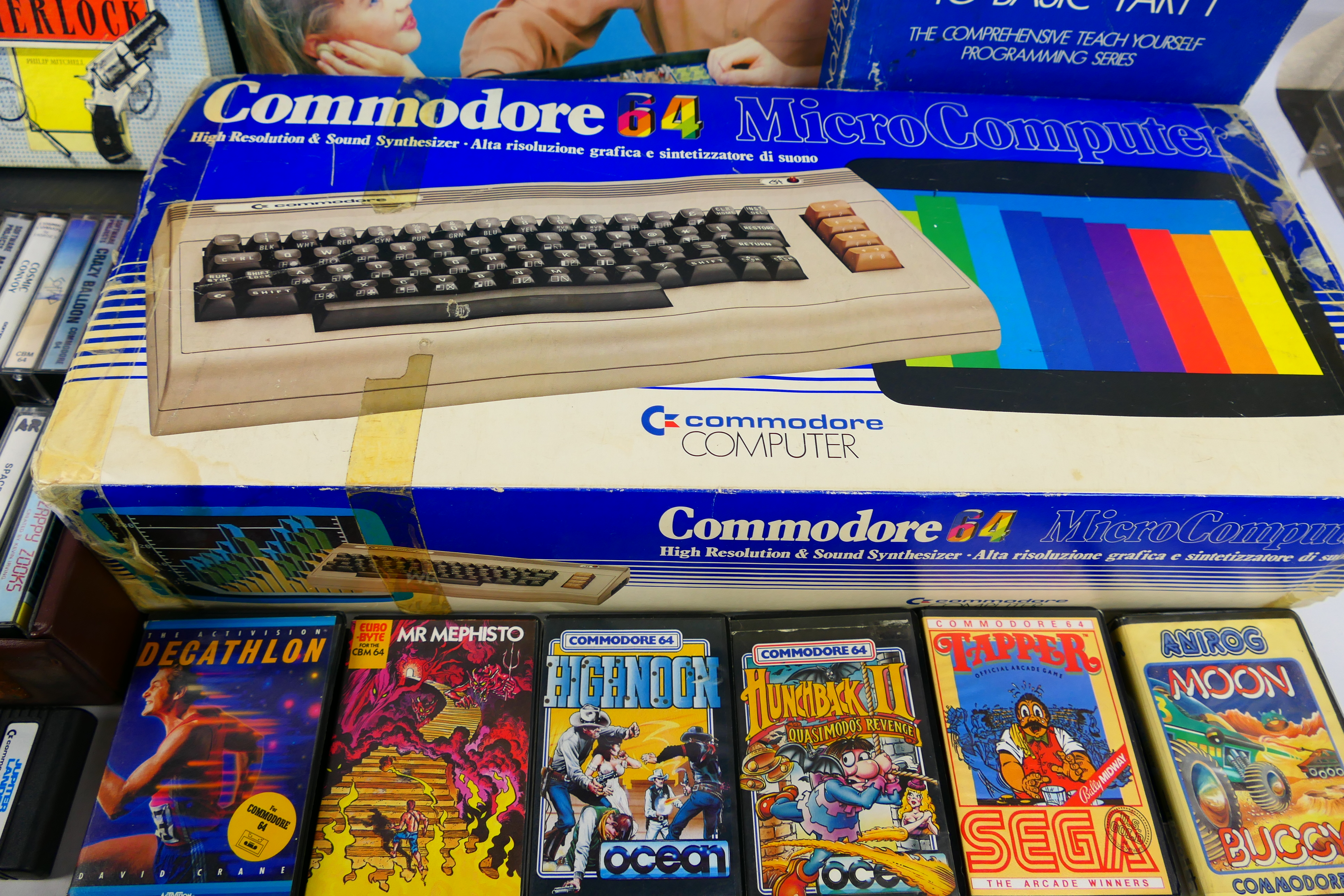 Commodore - Others - A boxed retro Commodore 64 with a collection of games, - Image 5 of 6