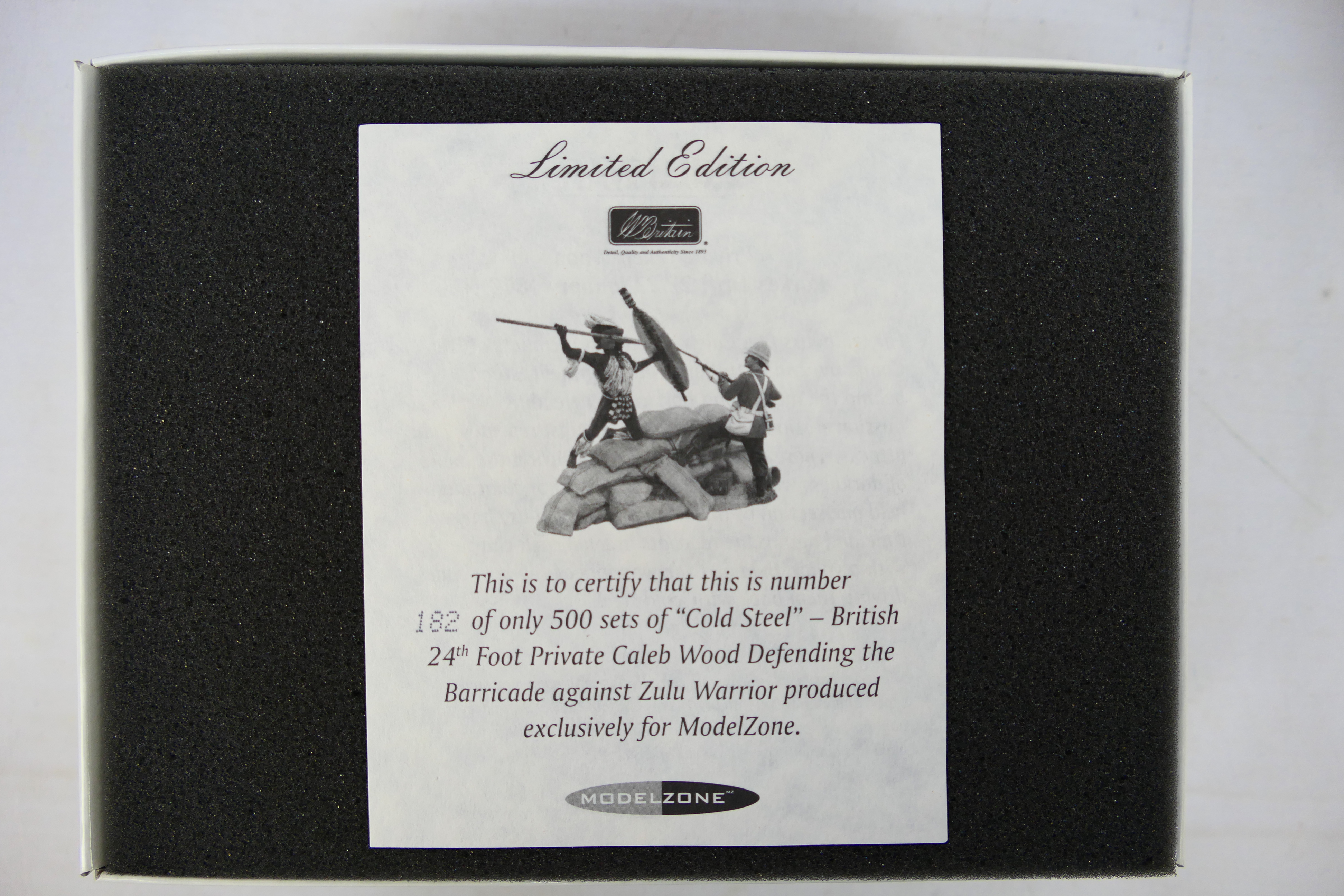 Britains - Two boxed Limited Edition Britains figure sets from the Britains 'Zulu War' series. - Image 6 of 6