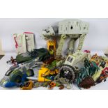Star Wars - Hasbro - Galoob - Others - A fleet of unboxed predominately Star Wars vehicles,