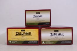 Britains - Three boxed Britains Limited Edition figure sets from the Britains 'Zulu War' series.
