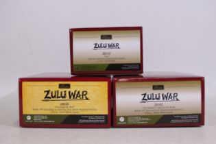 Britains - Three boxed Britains Limited Edition figure sets from the Britains 'Zulu War' series.