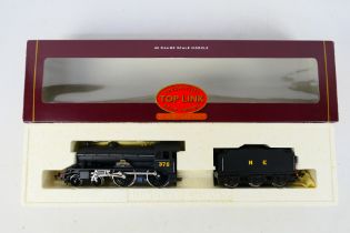 Hornby - A boxed Hornby 'Top Link' OO gauge R2021 $-4-0 steam locomotive and tender Op.No.