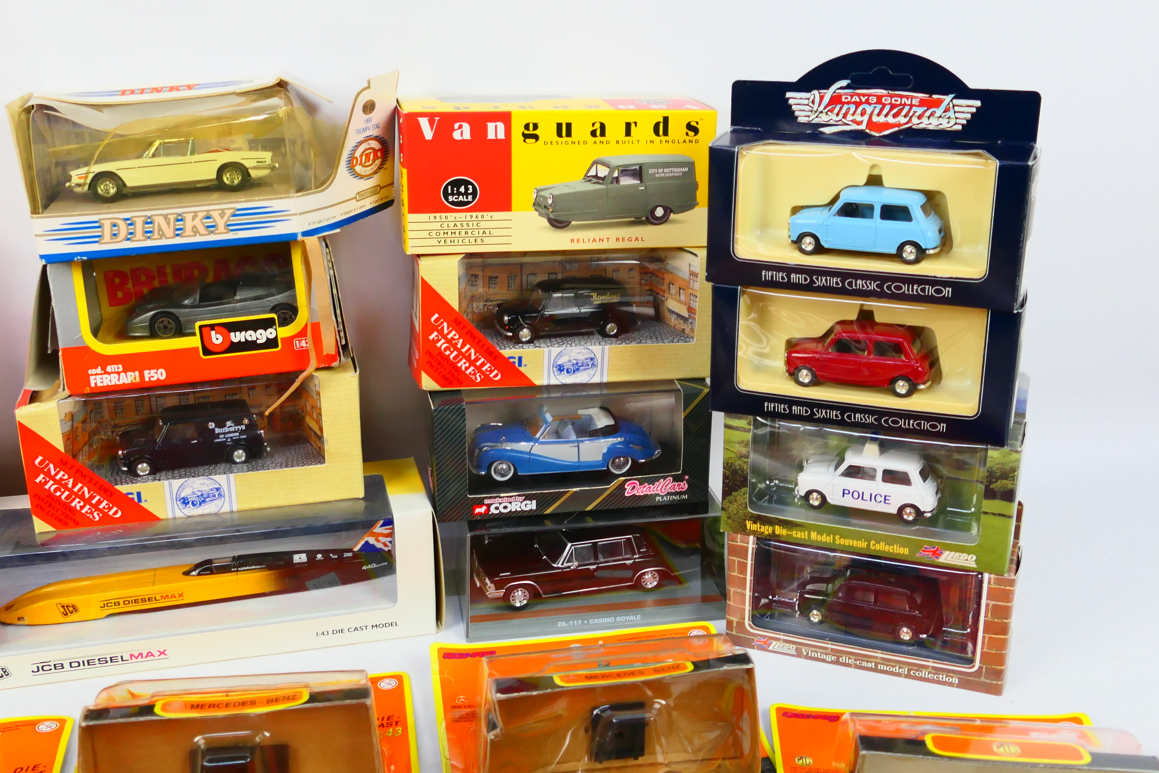 Bburago - Corgi - Matchbox Dinky - Vanguards - Other - Over 20 boxed diecast model vehicles in - Image 3 of 4