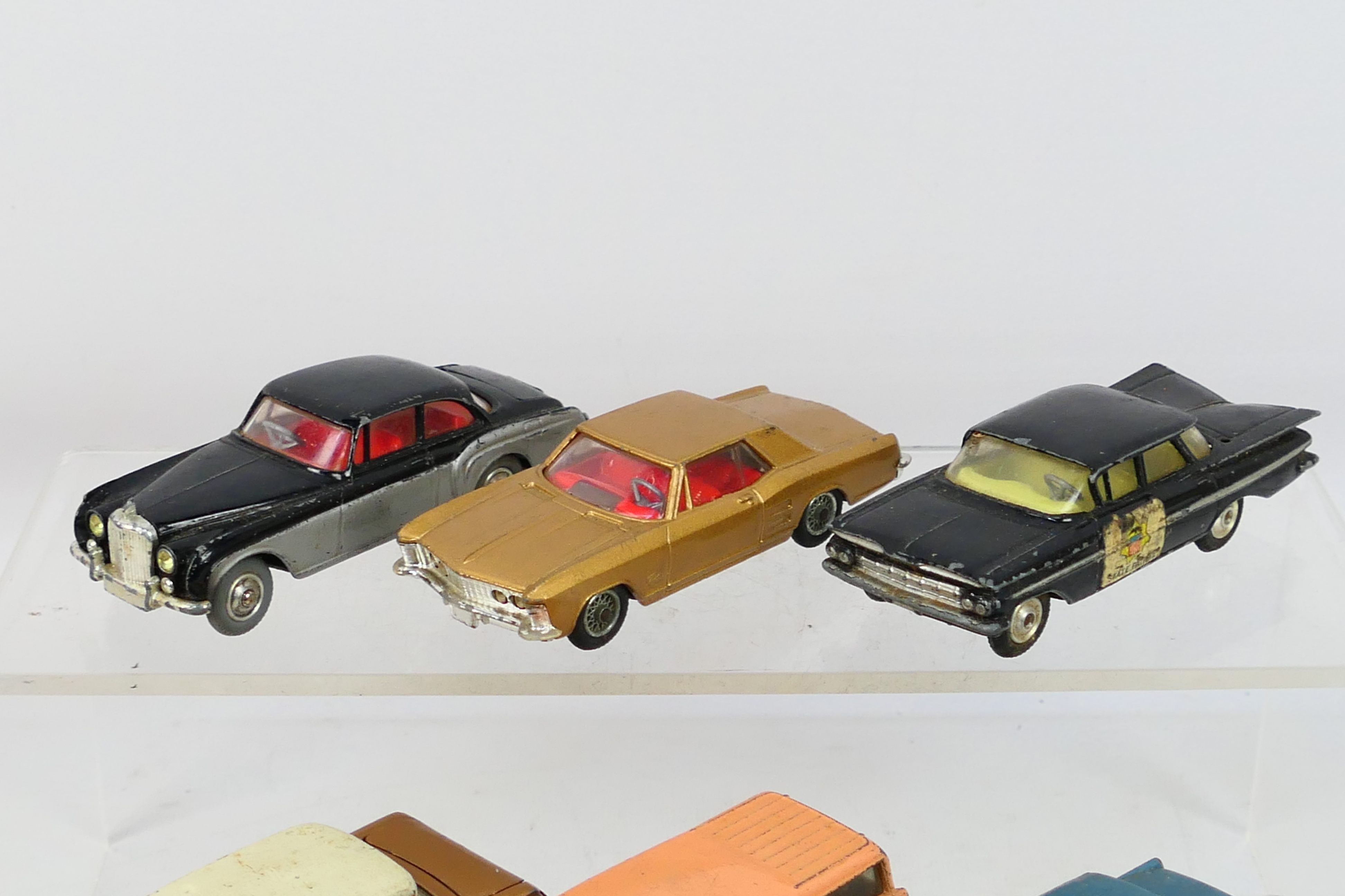 Dinky Toys - Corgi Toys - An unboxed group of 10 playworn diecast model vehicles. - Image 2 of 5