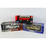 Anson - Jada - Welly - Three boxed 1:18 scale diecast model vehicles.