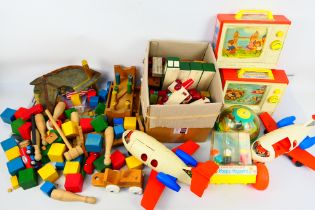 Fisher Price - Other - A group of unboxed vintage Fisher Price toys with a large group of vintage