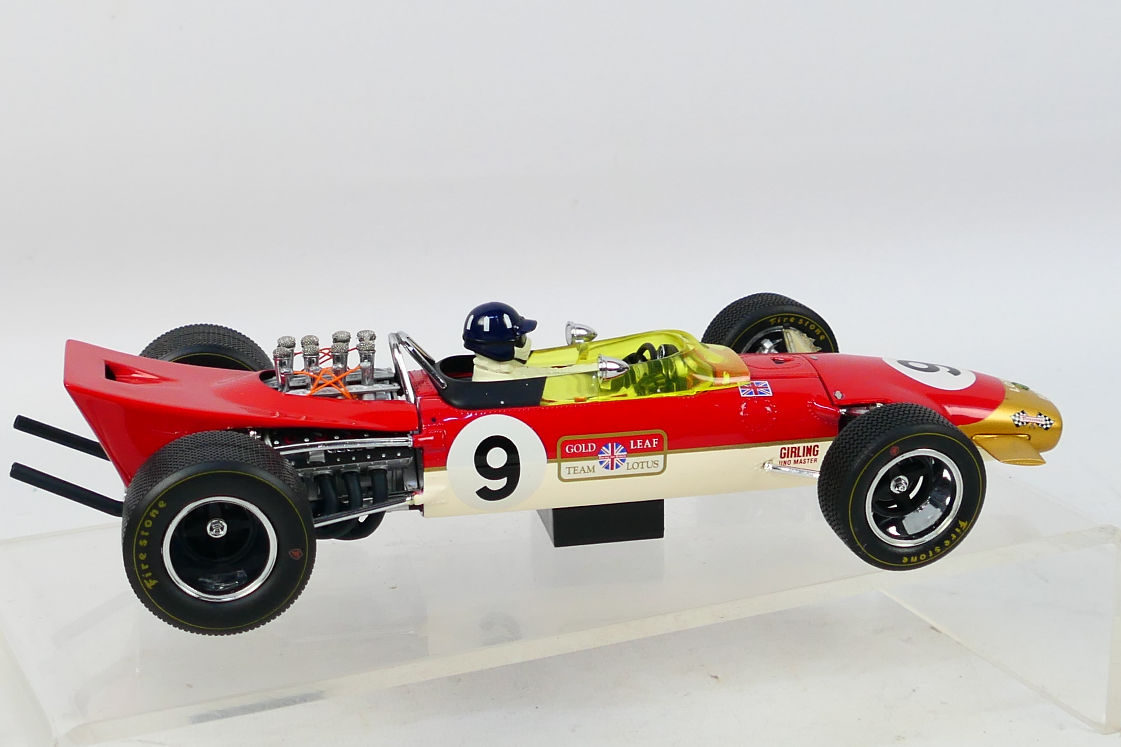 Grand Prix Classics - A boxed 1:18 scale Lotus Ford Type 49 B car # 28604. - Image 4 of 4