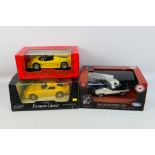 Mira - Ertl - Highway 61 - Three boxed 1:18 scale diecast model vehicles.