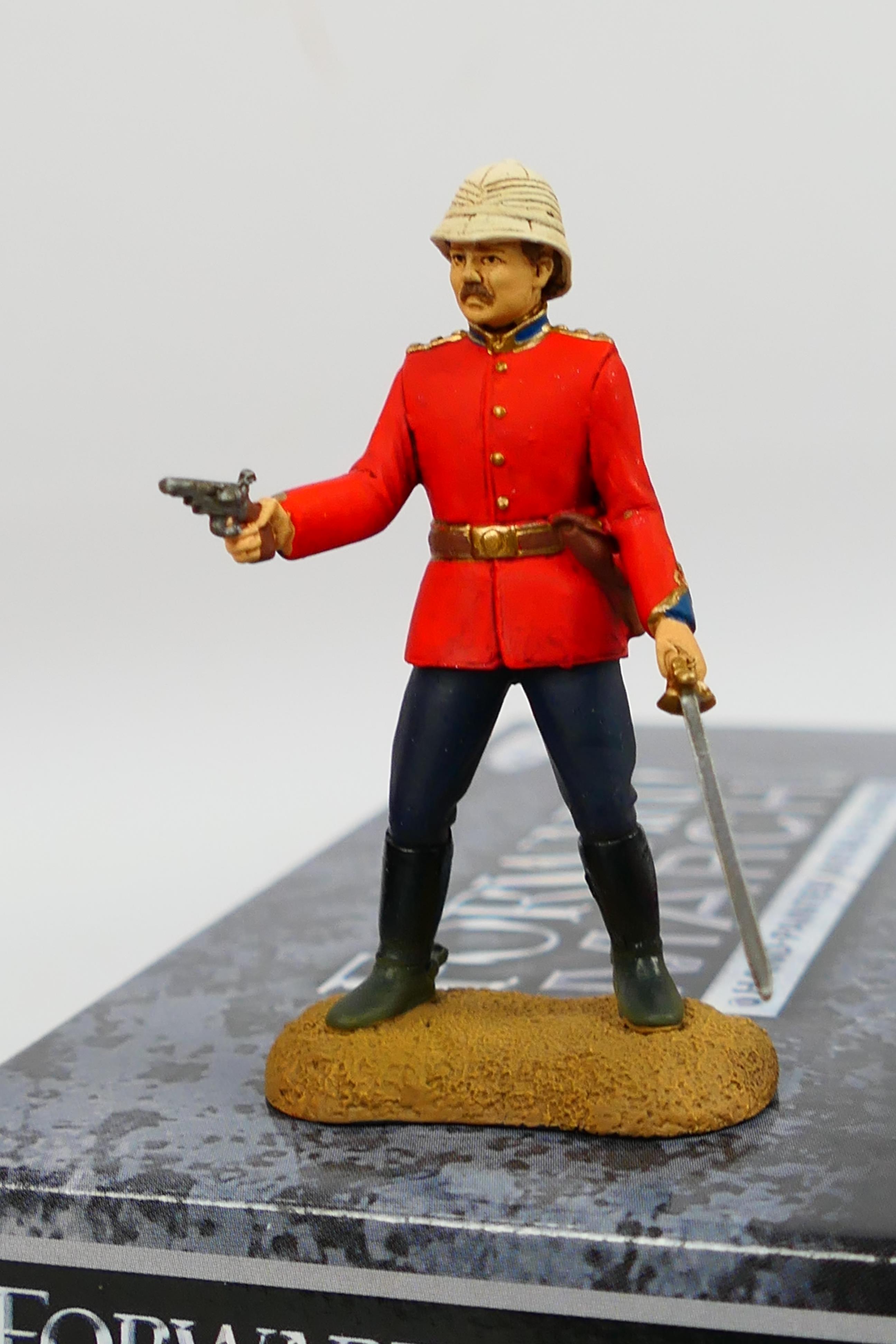 Britains - Corgi Forward March - Five boxed 54mm metal British 24th Foot figures majority from - Image 6 of 6
