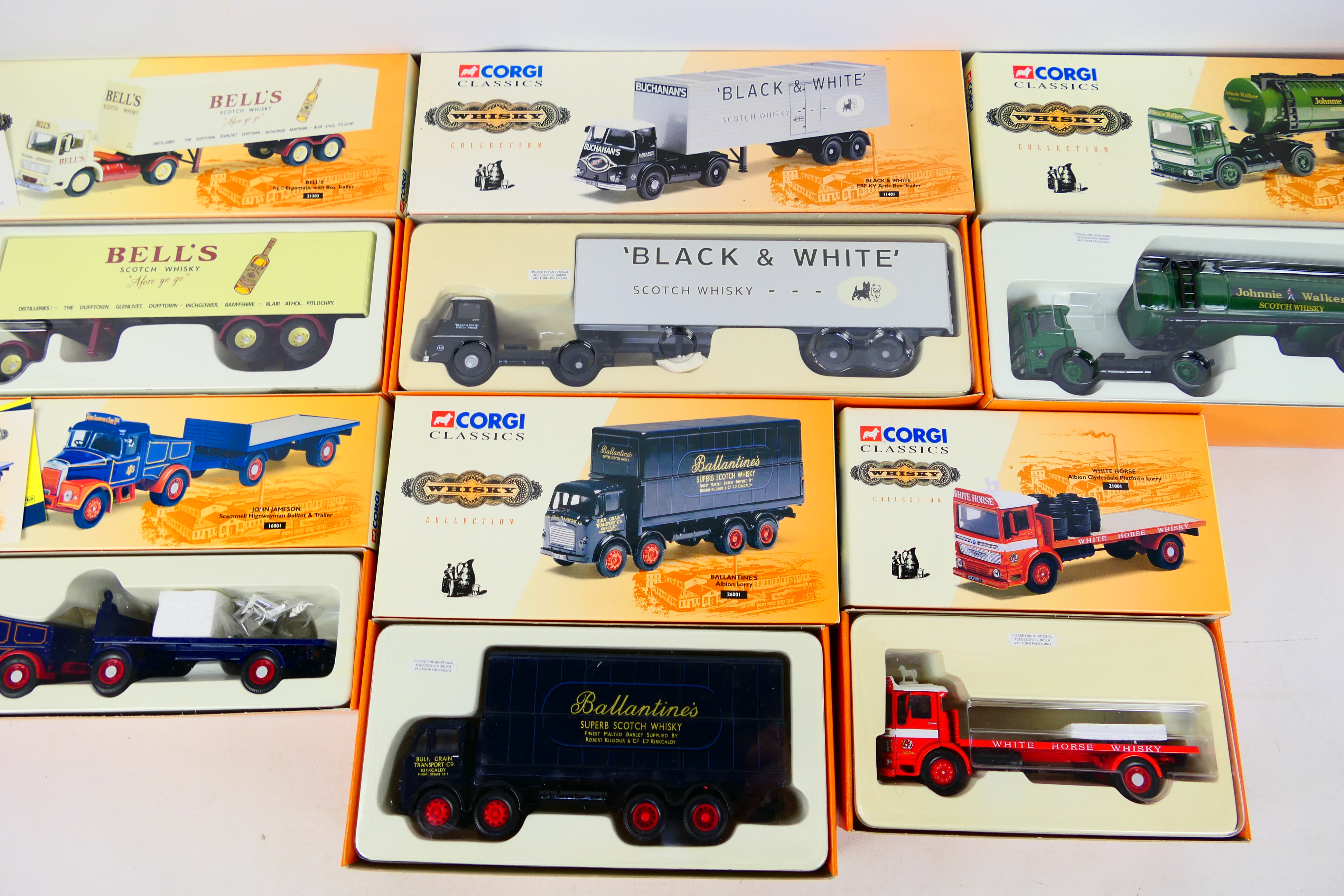 Corgi Classics - Six boxed diecast 1;50 scale model trucks from Corgi's 'Whisky Collection' series. - Image 3 of 4