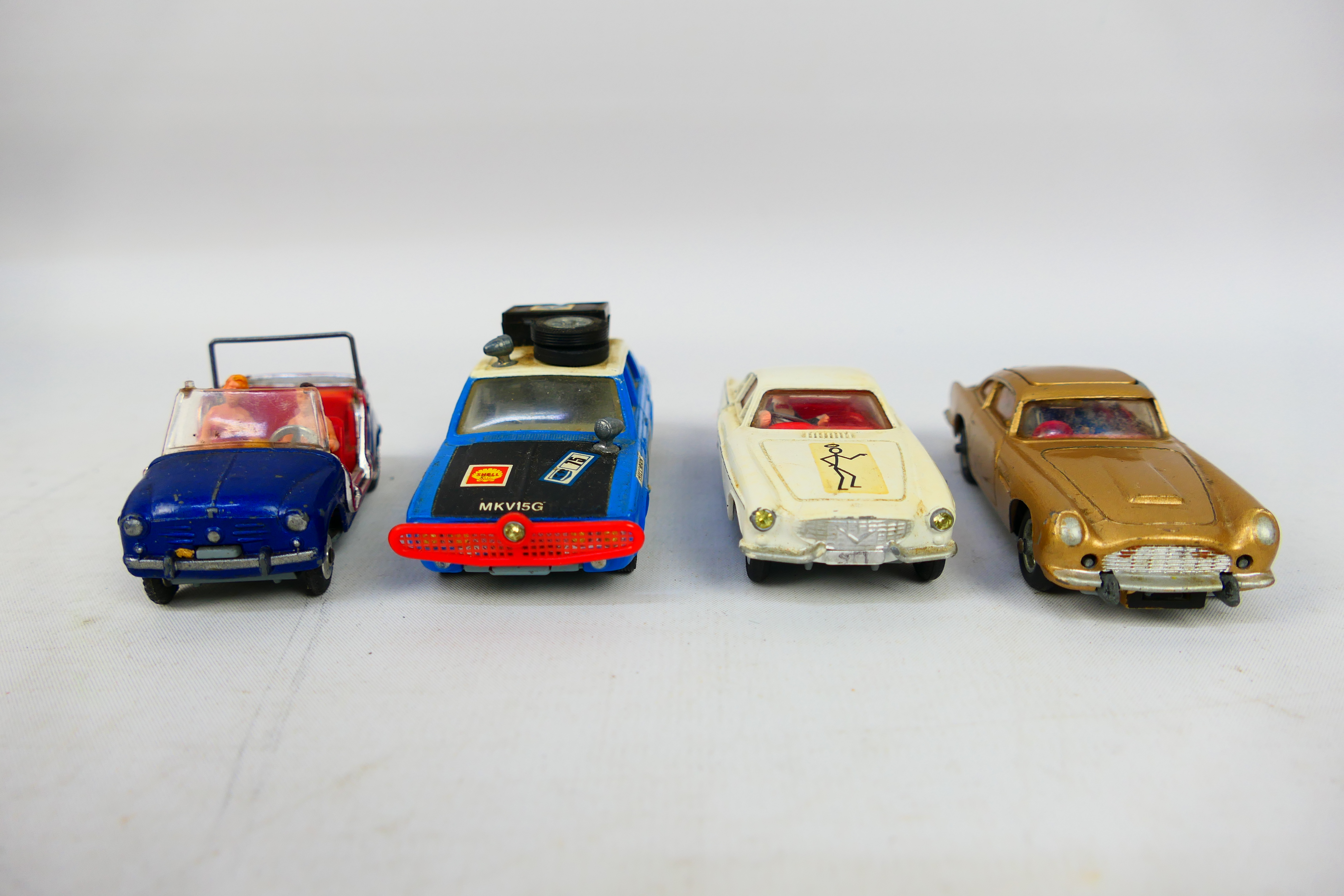 Corgi Toys - Four unboxed diecast model cars from Corgi Toys. - Bild 6 aus 6