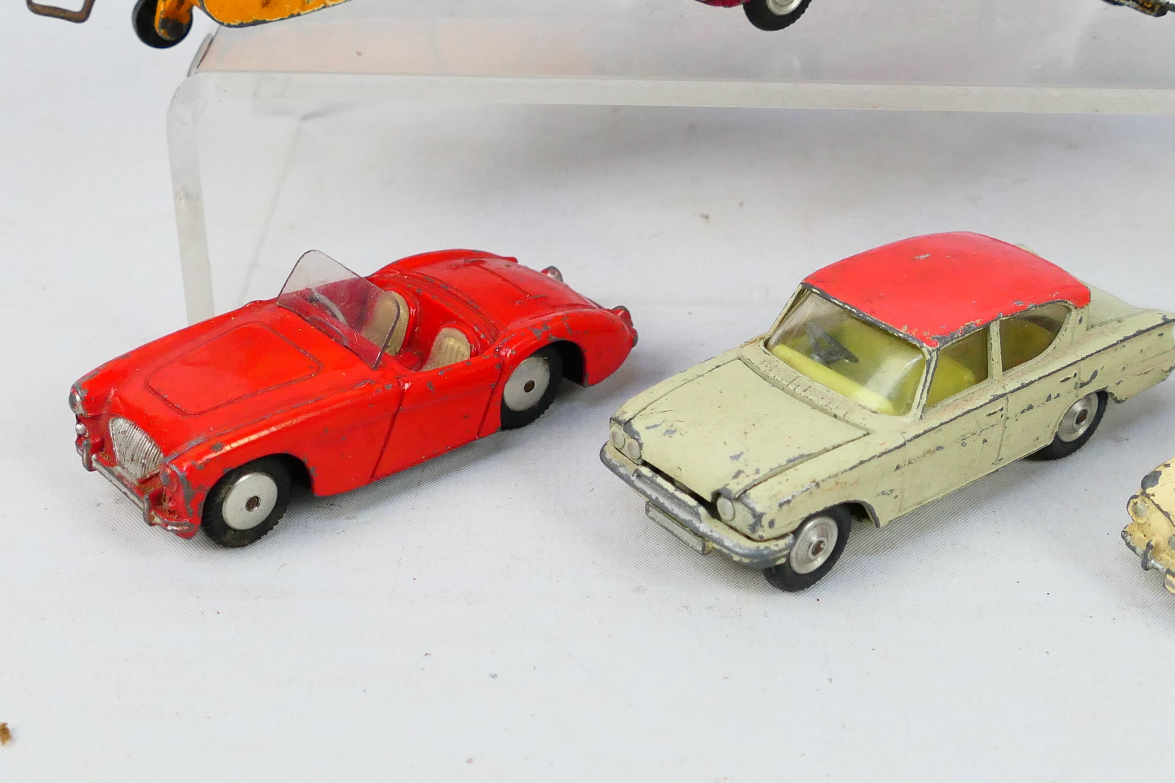 Spot-On - Dinky Toys - Corgi Toys - An unboxed group of 10 playworn diecast model vehicles. - Image 6 of 7