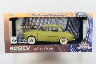 Norev - A boxed Norev #185164 1:18 scale 1958 Renault Dauphine.