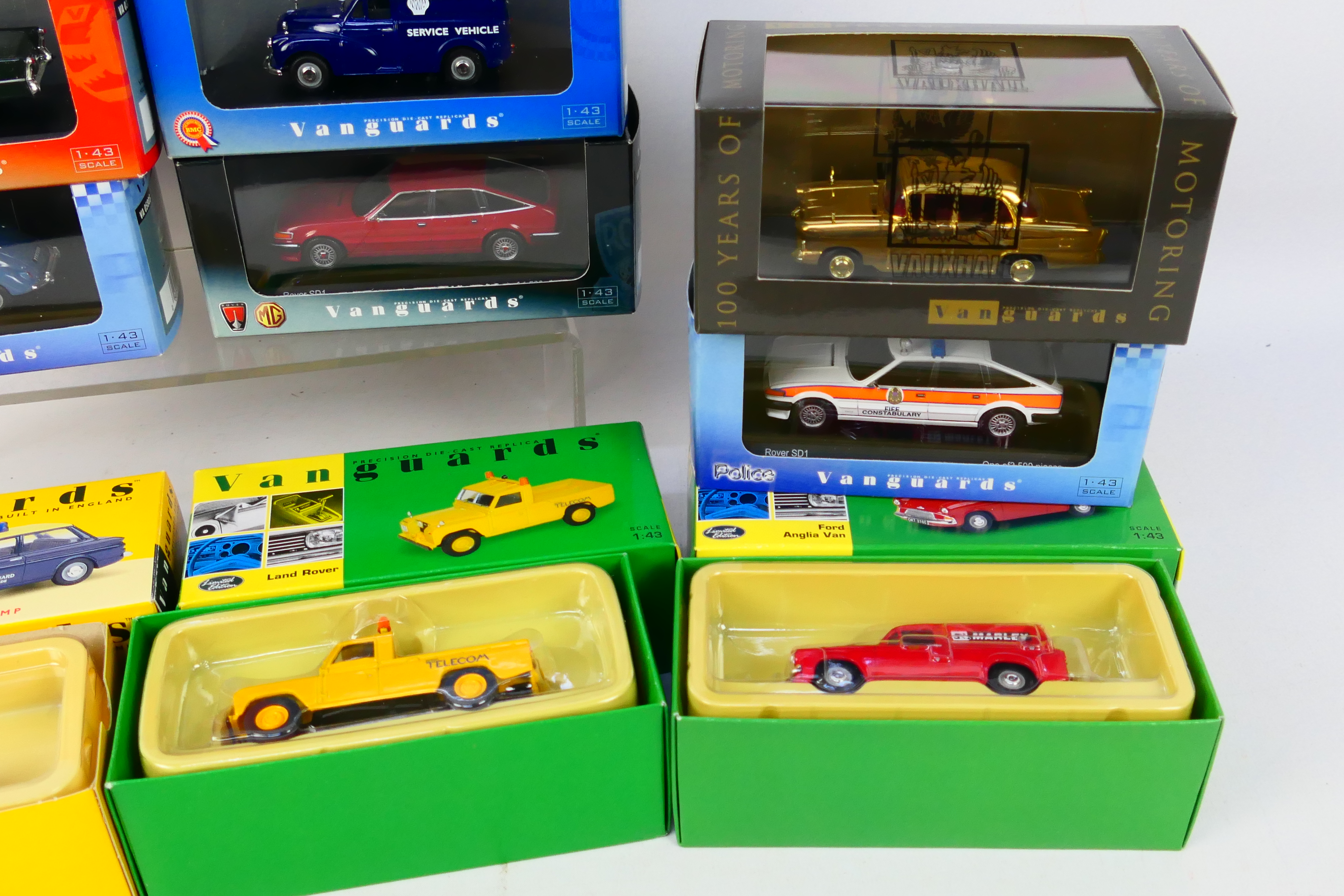 Vanguards - A boxed group of nine diecast model cars from various Vanguard ranges. - Image 3 of 4