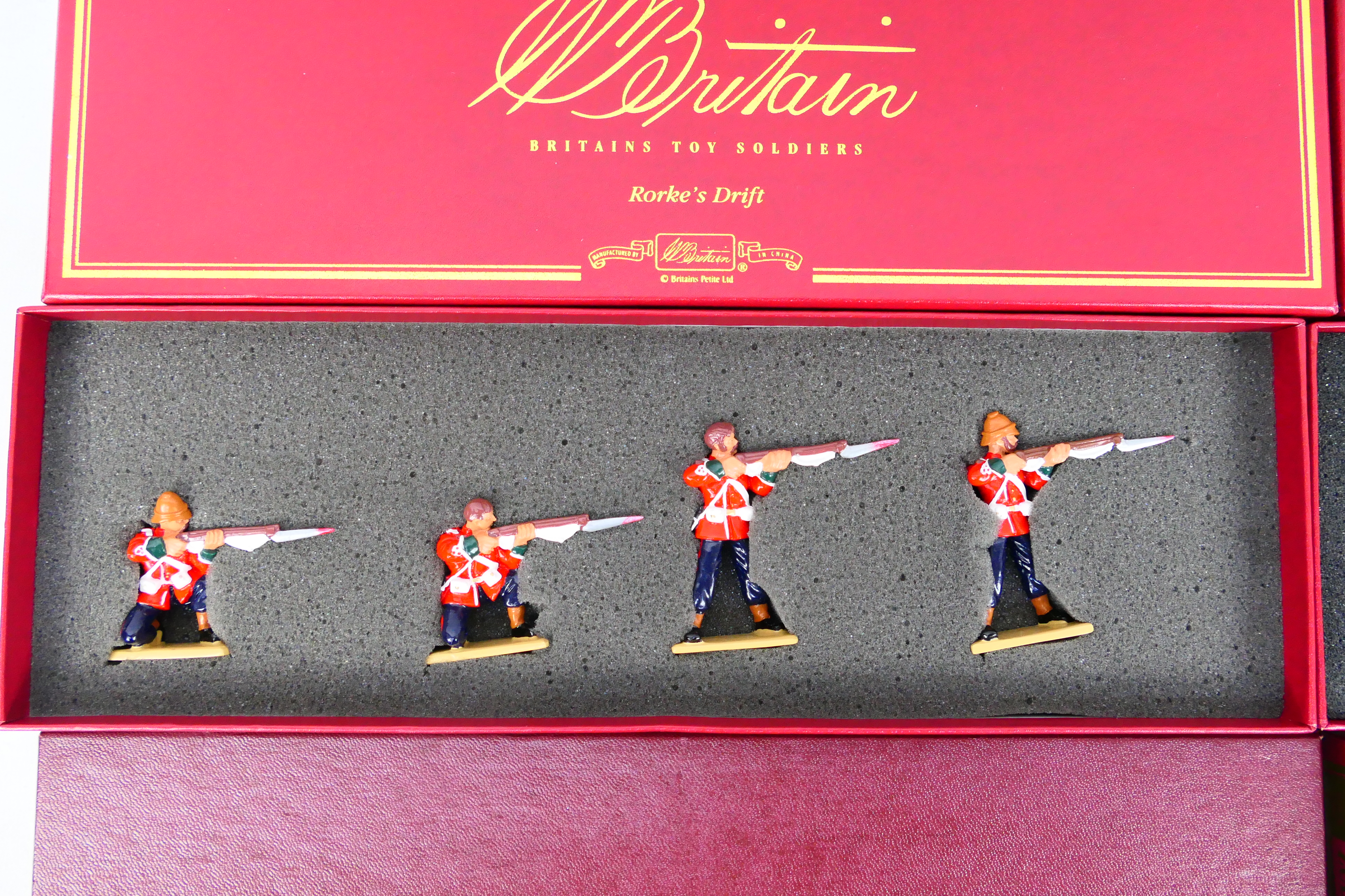 Britains - Four boxed 54mm metal figures from Britains 'Zulu War' and 'Rorke's Drift' ranges. . - Image 3 of 6