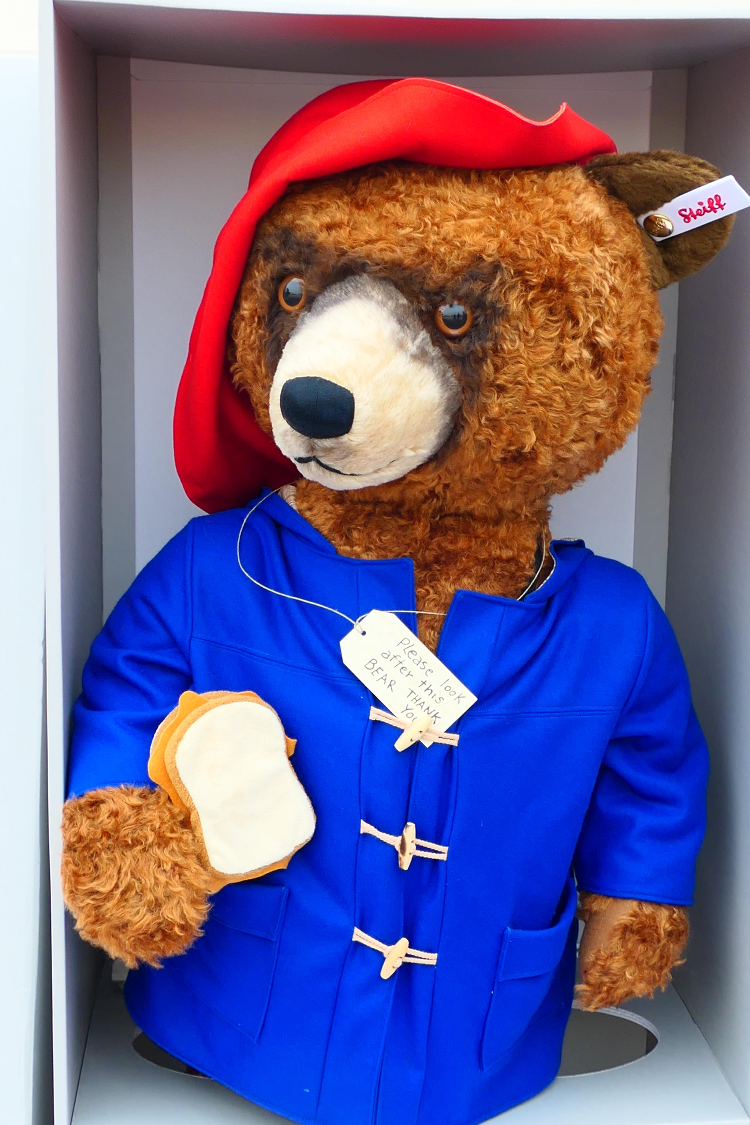 Steiff - A boxed Limited Edition Steiff Paddington (Life Size!!). - Image 16 of 17