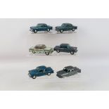 Corgi - Six unboxed Corgi Stand Vanguard diecast model cars.