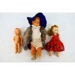 Composite Dolls - Alex - Tudor Rose. A selection of Three loose dolls.