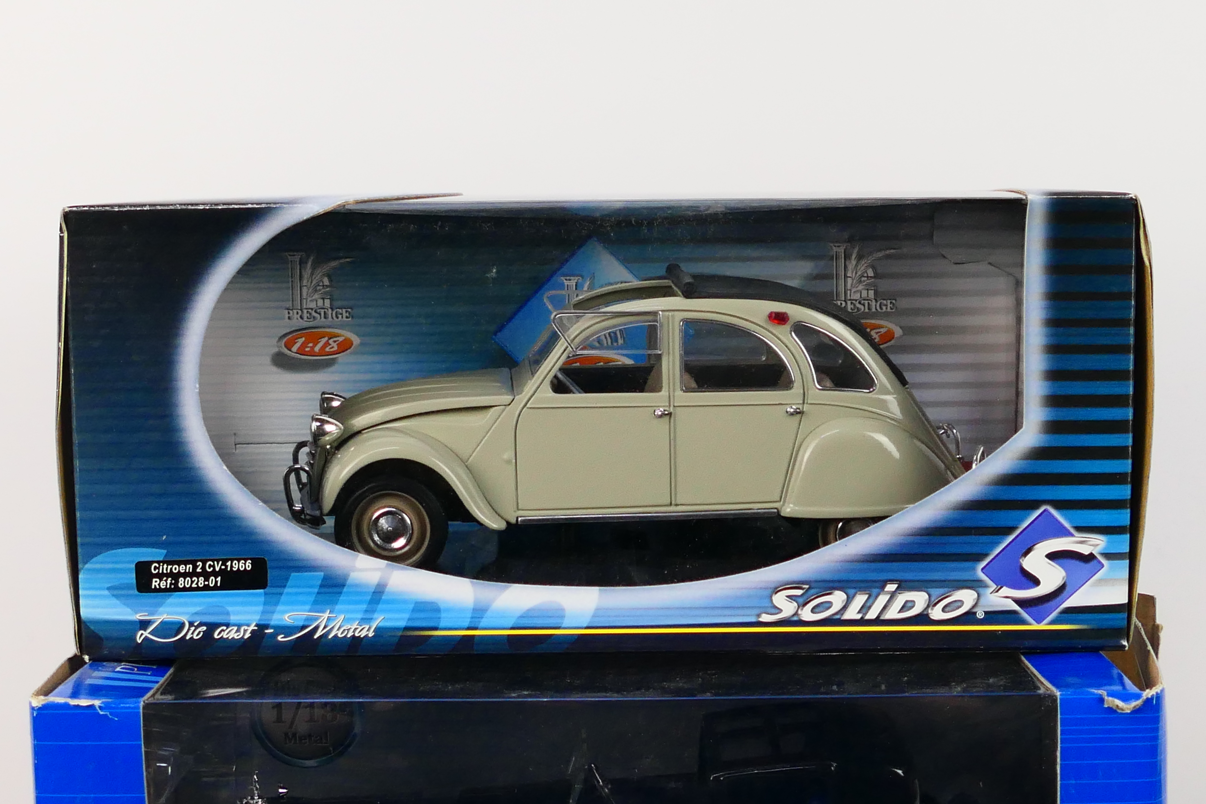 Solido - Two boxed diecast 1:18 scale model cars from Solido, - Image 2 of 3