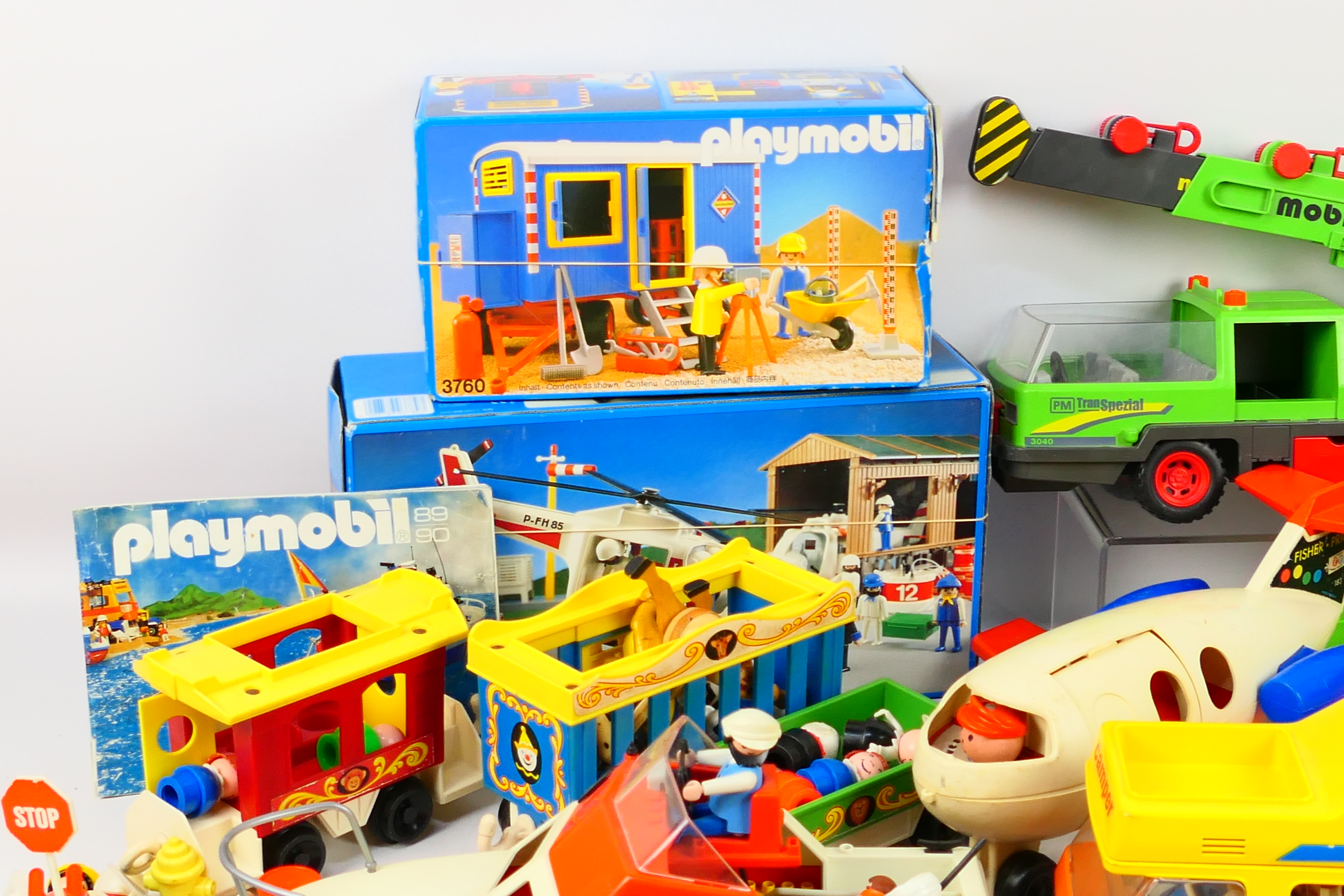 Fisher Price - Playmobil - A collection of vintage Fisher Price toys and 2 x boxed Playmobil sets, - Image 2 of 5