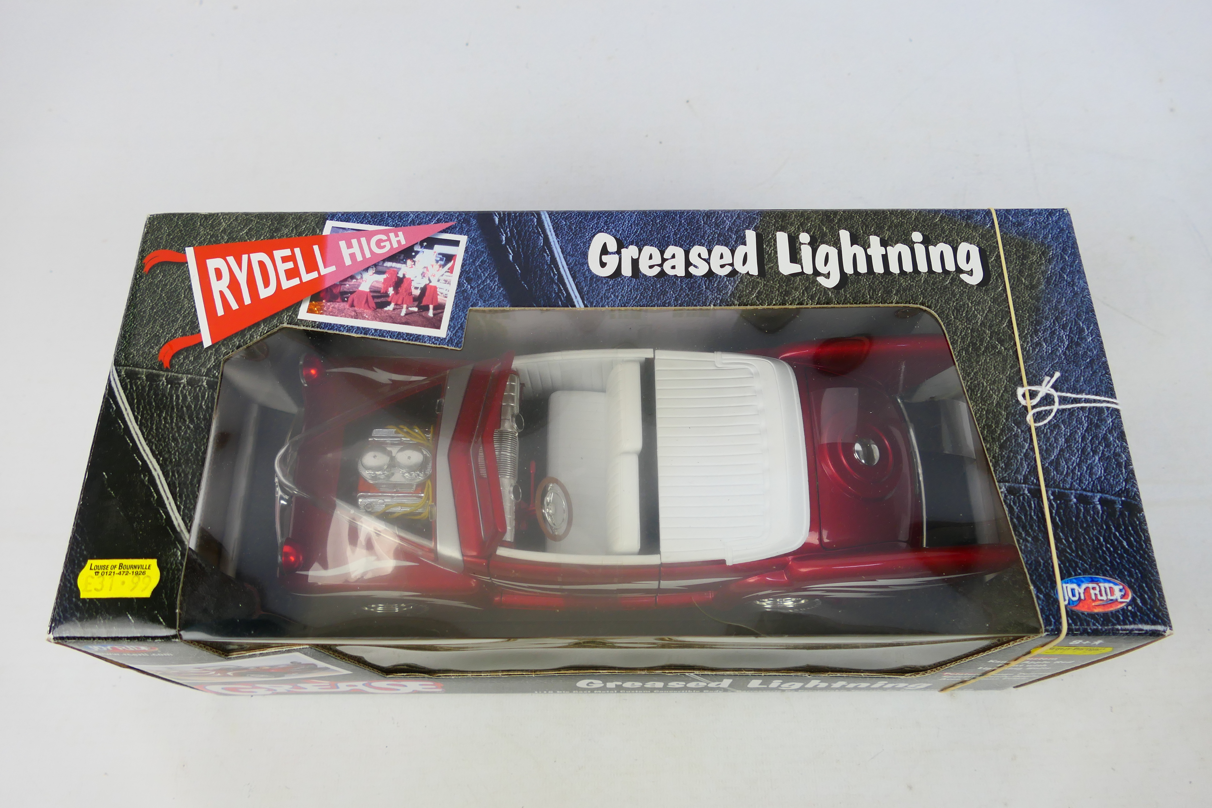 Joyride - A boxed 1:18 scale Joyride #33544 'Rydell High' Greased Lightning. - Image 4 of 4