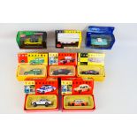 Vanguards - A boxed group of eight diecast model cars from various Vanguard ranges.