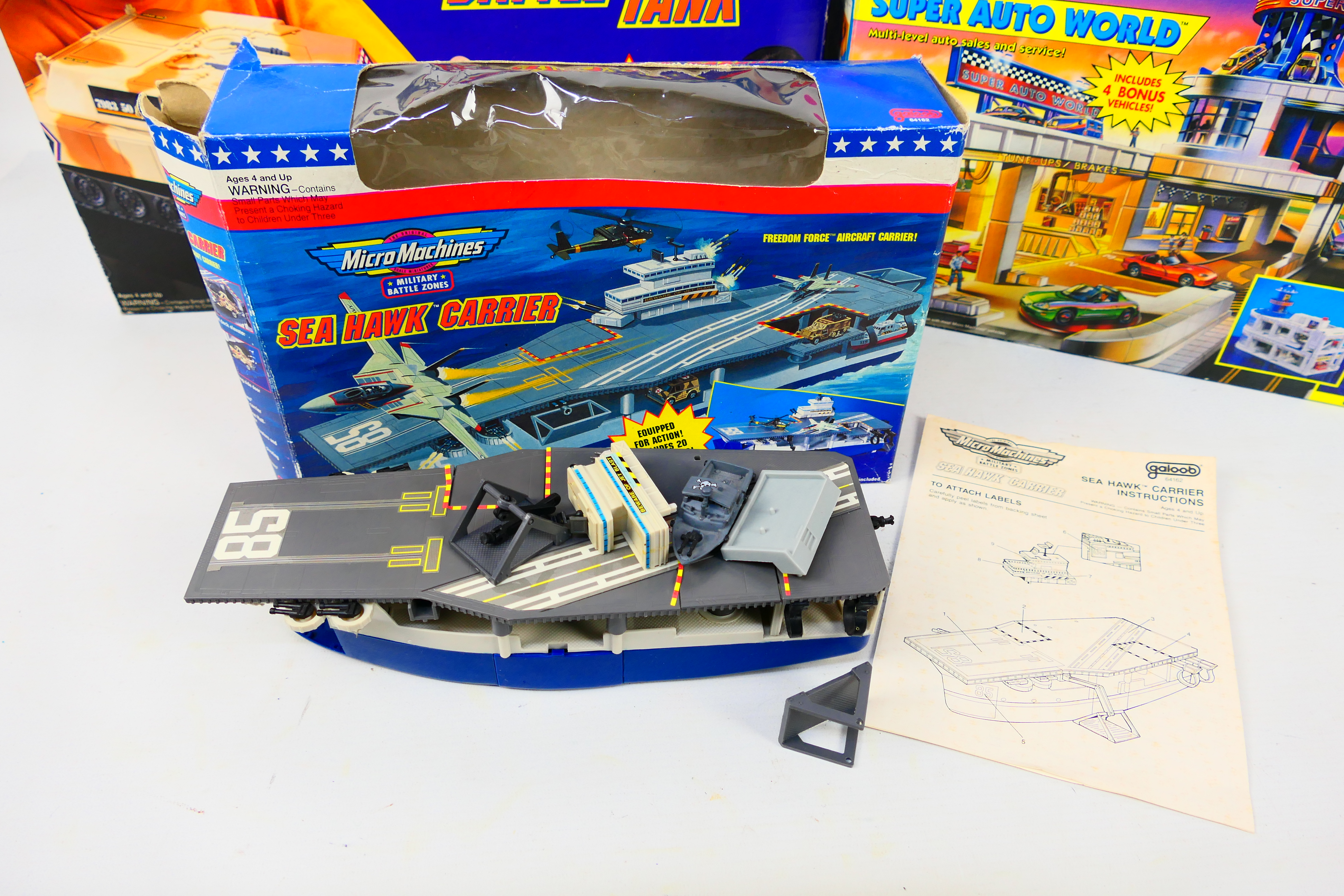 Galoob - Micro Machines. Three boxed Micro Machines playsets and One loose set. - Image 4 of 6