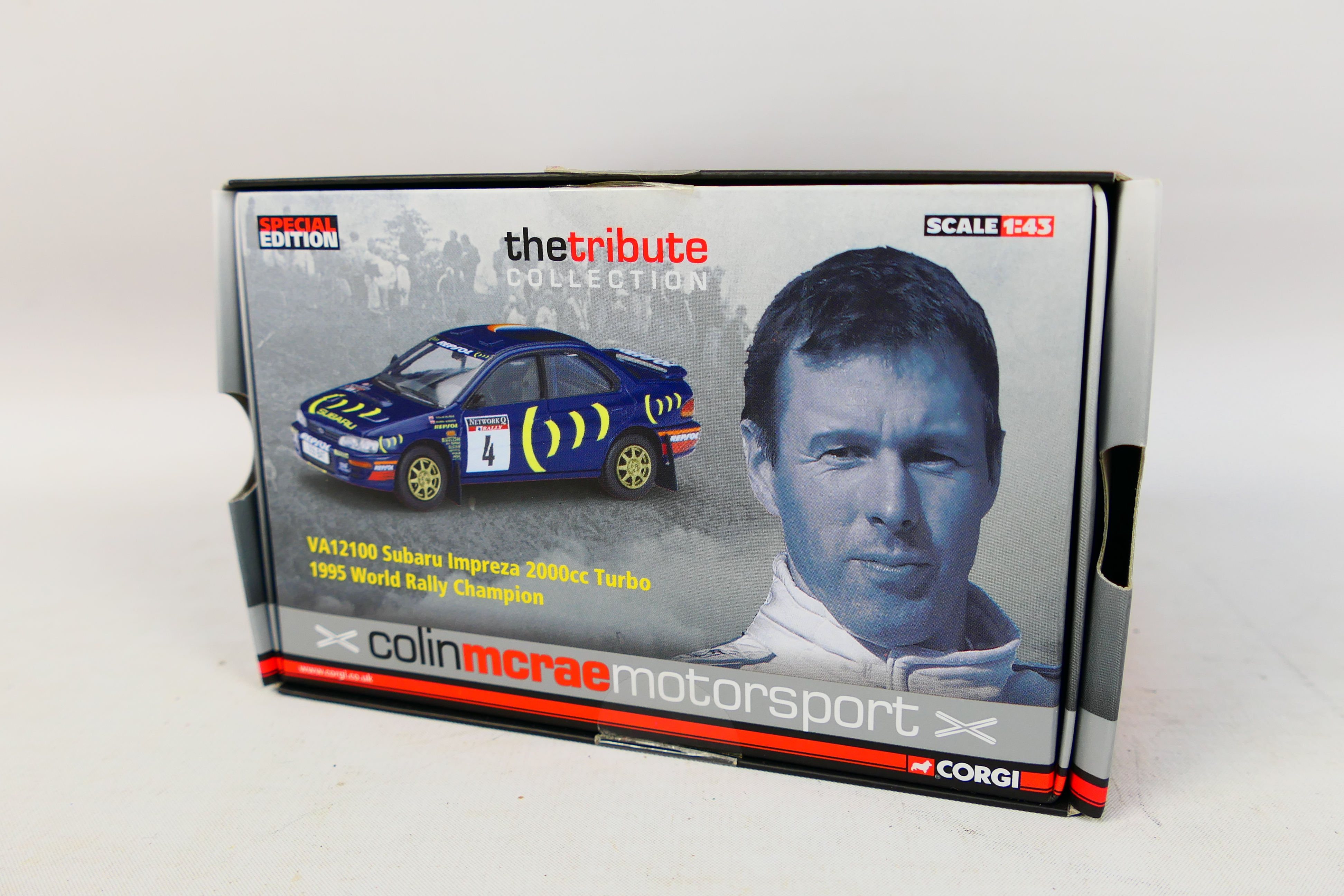 Corgi - A boxed Special Edition 'Colin McRae Motorsport - The Tribute Collection' VA12100 Subaru - Bild 4 aus 4