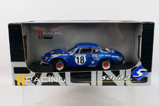 Solido - A boxed diecast 1:18 scale Solido 'Racing Collection' #9065 Alpine A110 1800 Rallye.