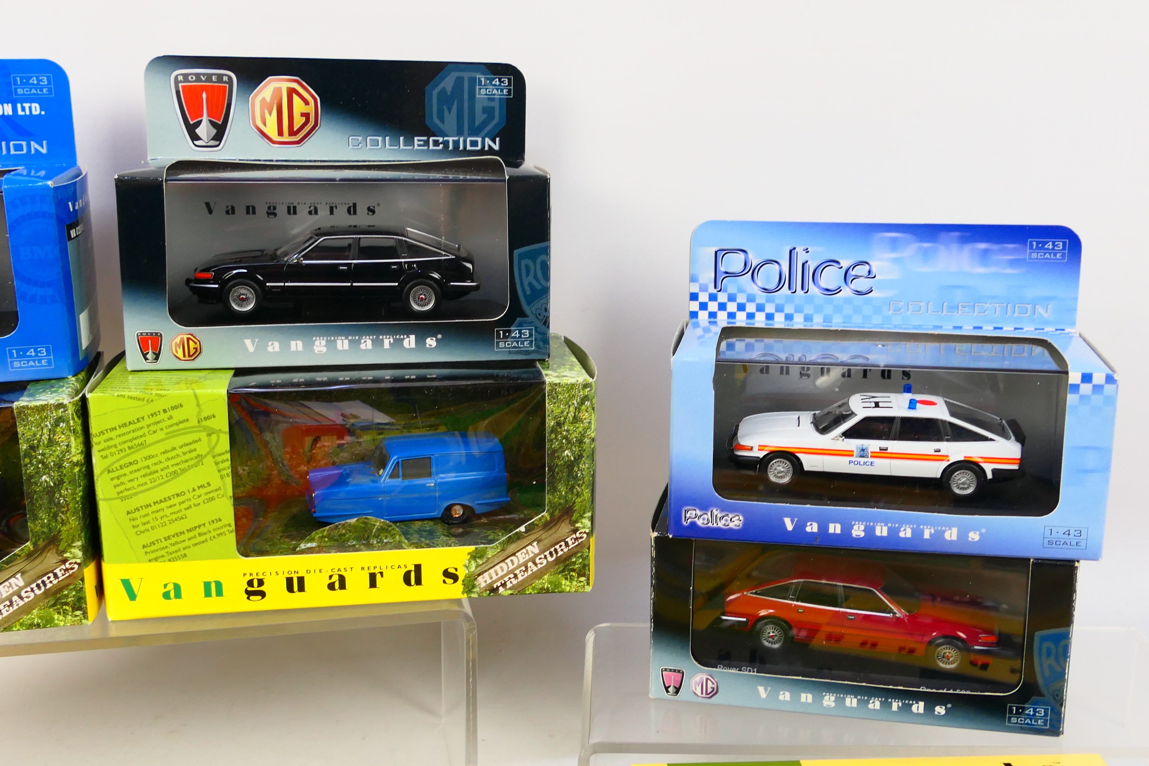 Vanguards - 11 boxed diecast model cars from various Vanguard ranges. - Image 3 of 4
