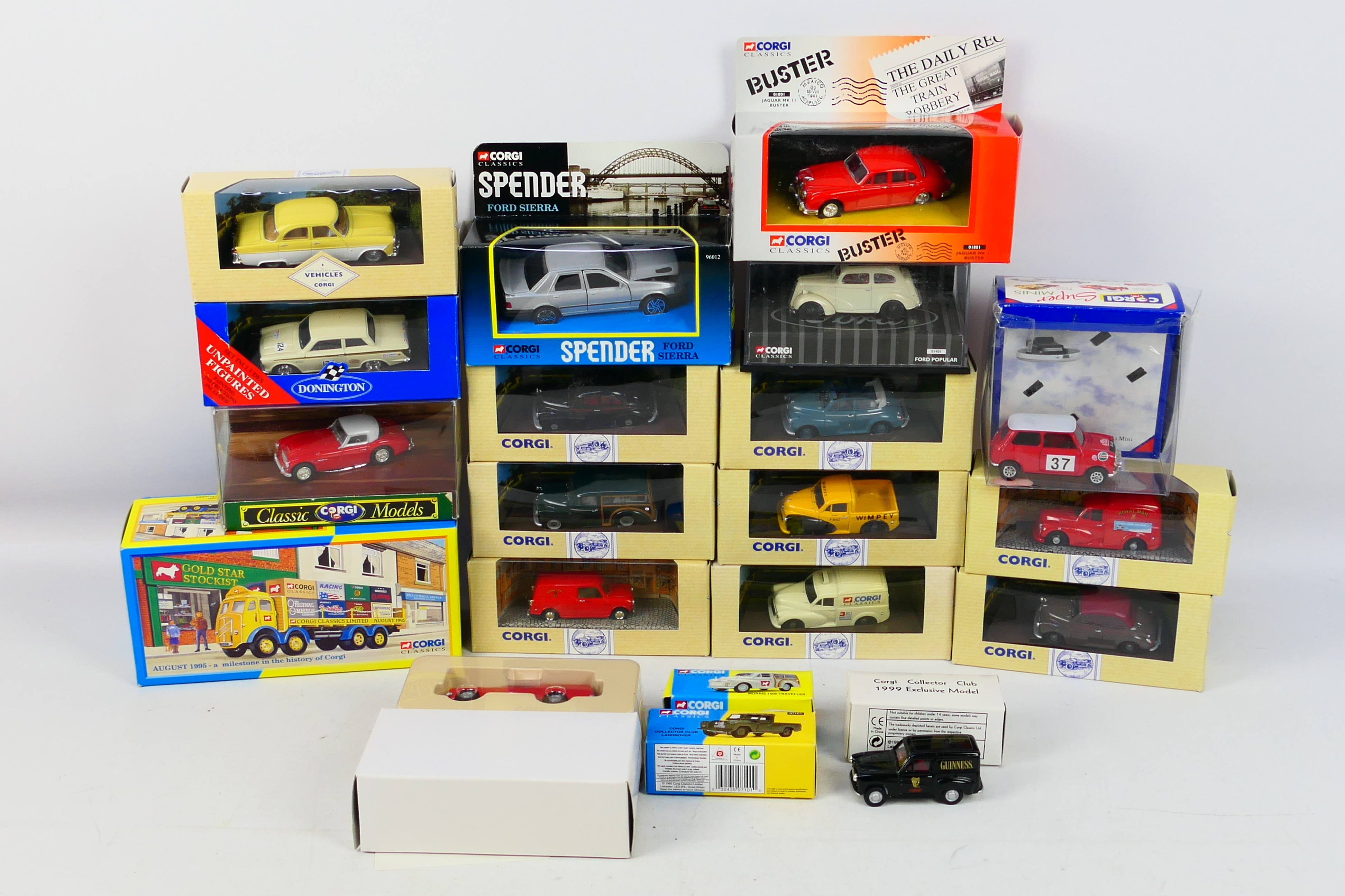 Corgi Classics - A collection of boxed diecast vehicles from various Corgi ranges.