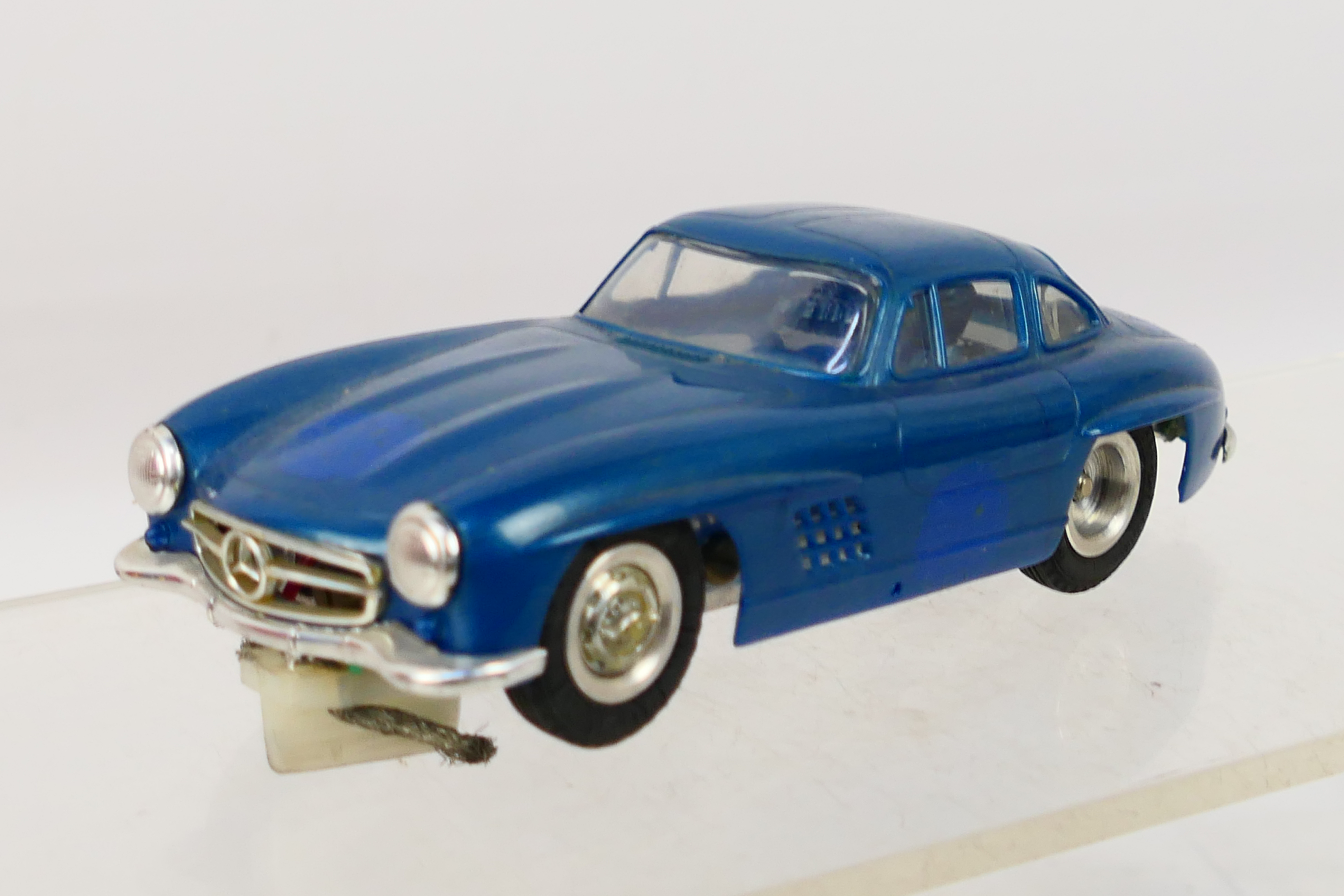 Revell Slot - A vintage Revell Mercedes 300SL Gullwing slot car in 1:32 scale.