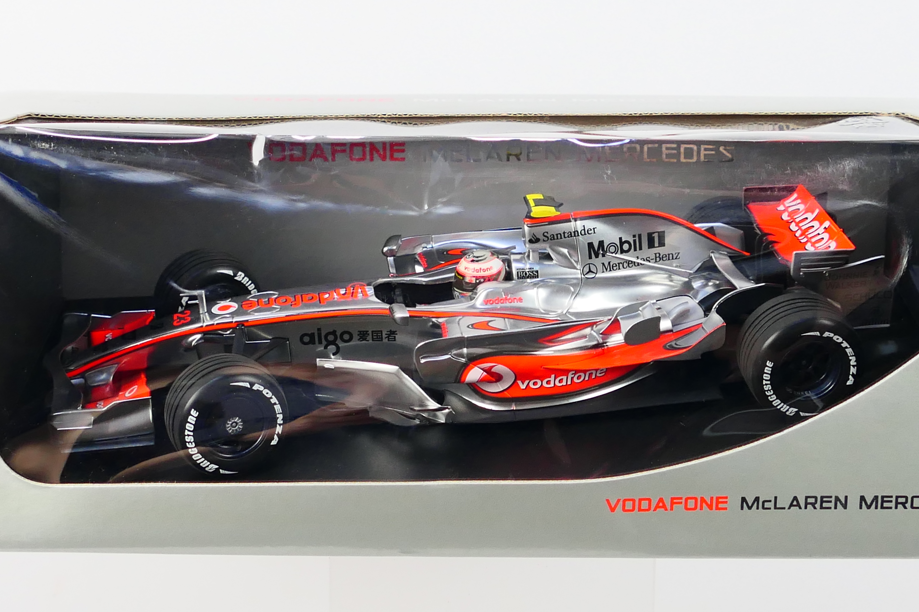 Minichamps - A boxed 1:18 scale McLaren Mercedes MP4-23 Heikki Kovalainen 2008 car # 503081823. - Image 2 of 3