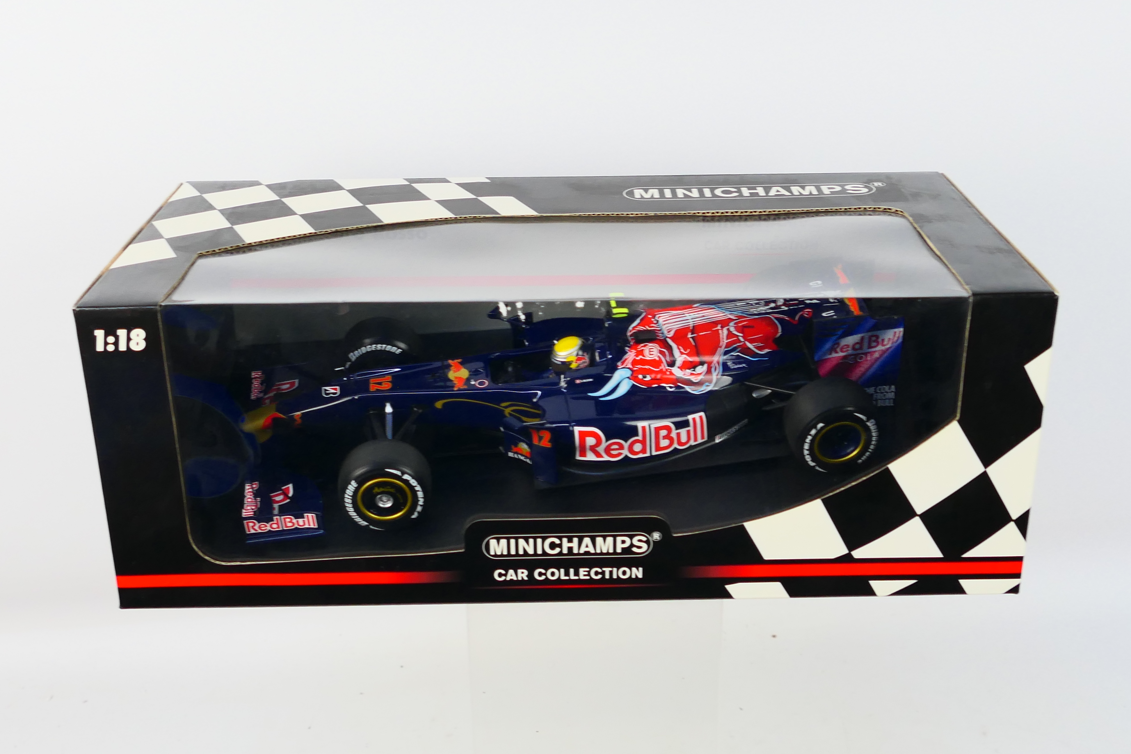 Minichamps - A boxed 1:18 scale Scuderia Toro Rosso STR4 Sebastien Buemi 2009 car which appears - Image 3 of 3