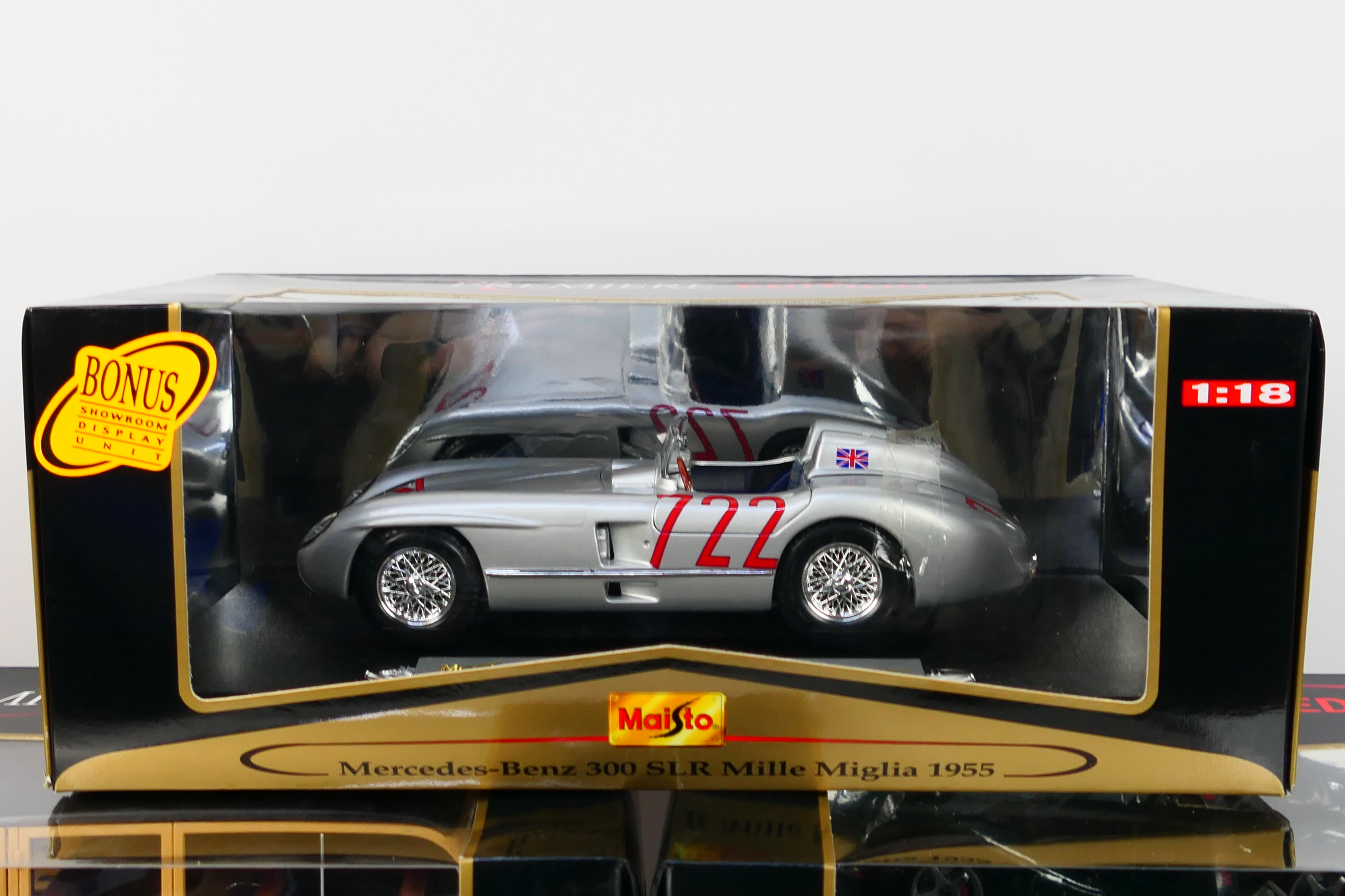Maisto - Three boxed Maisto 'Premiere Edition' 1:18 scale diecast model cars. - Image 2 of 4