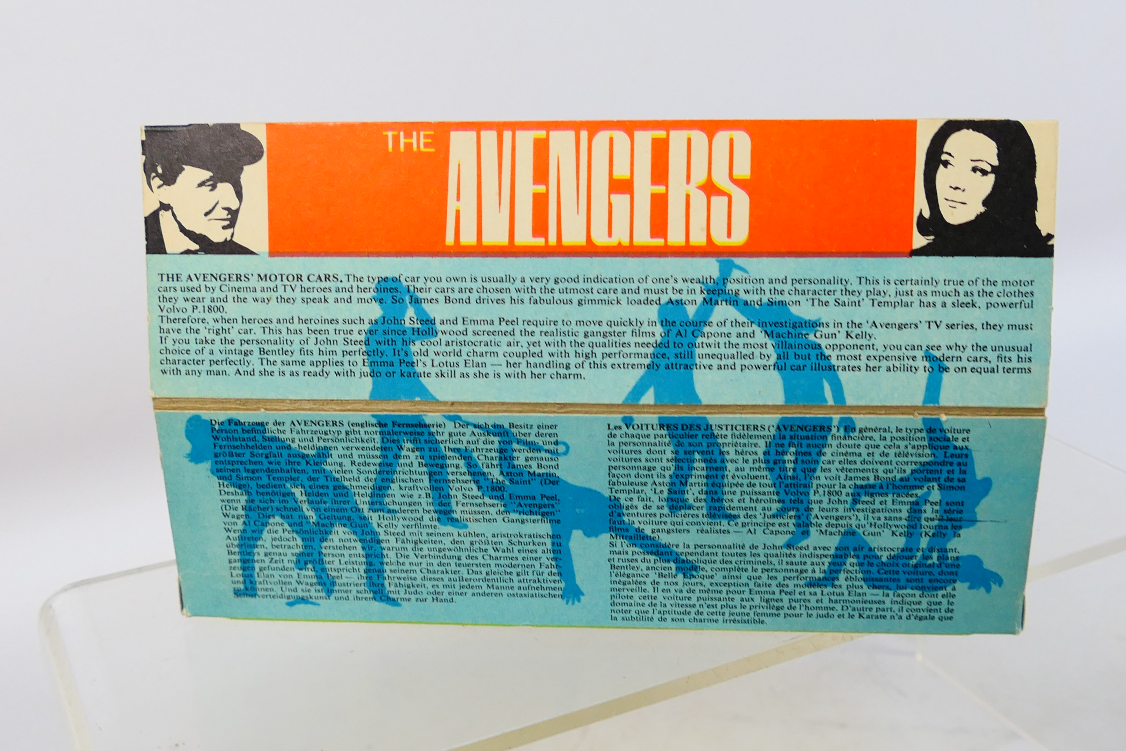 Corgi - The Avengers - A 1960s Gift Set 40 with Steed and his Bentley and Mrs Peel and her Lotus # - Image 14 of 18