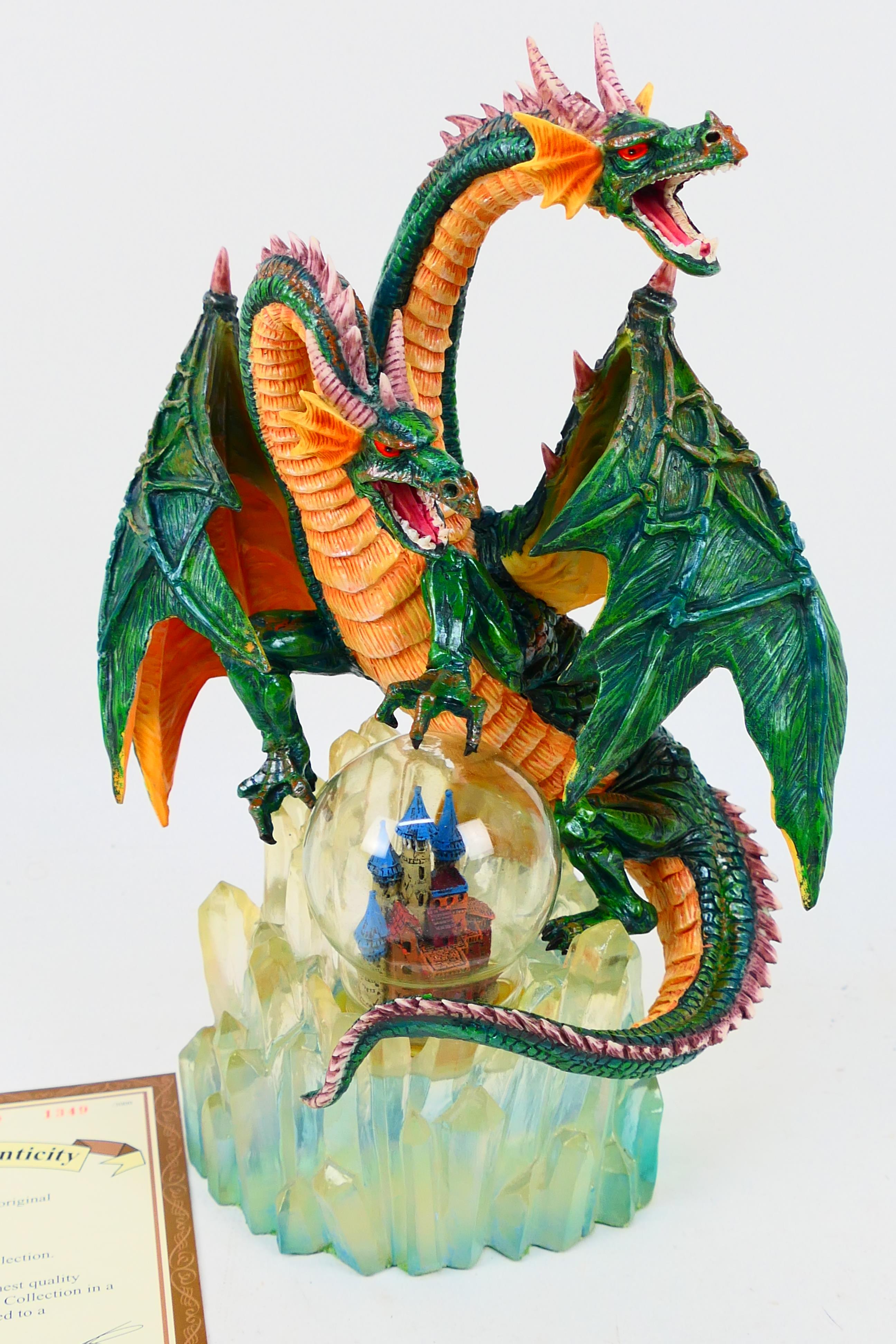 Zeon Fantasy Dragon Collection - A limited edition hand cast and hand painted figure named - Image 2 of 8