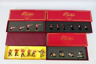 Britains - Four boxed 54mm metal figures from Britains 'Zulu War' and 'Rorke's Drift' ranges. .