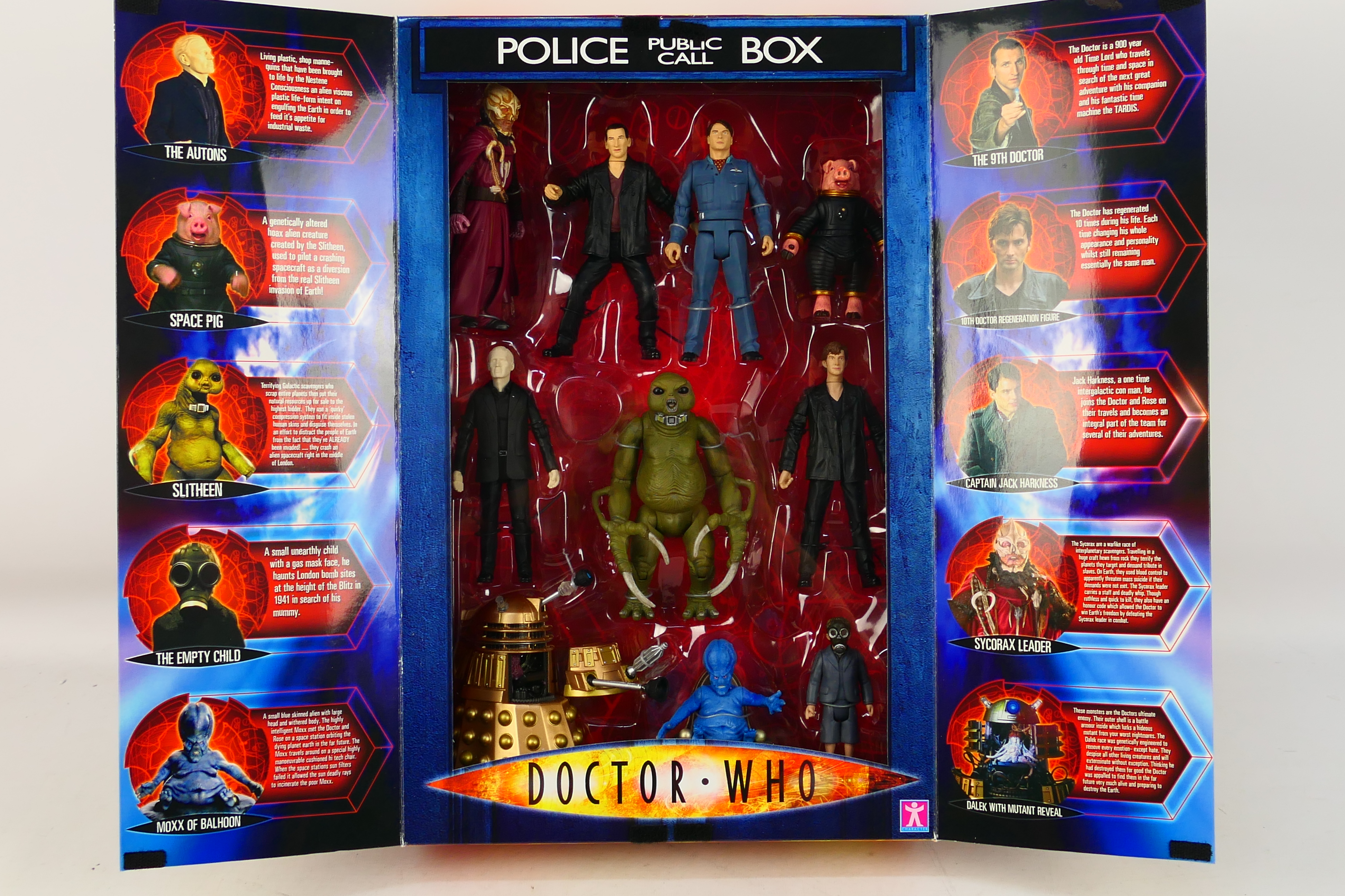 Character Options - Doctor Who - A Doctor Who series 1 10 figure Gift Set. This set comprises of 5.