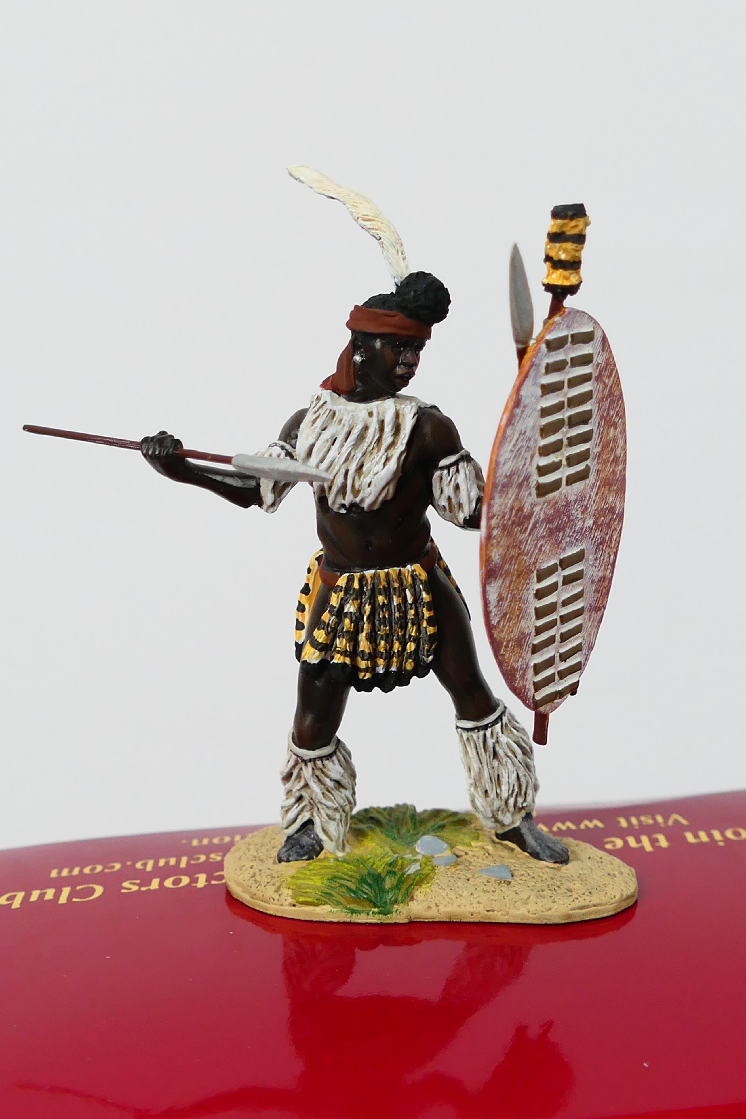 Britains - Four boxed 54mm metal figures from Britains 'Zulu War' series. - Image 2 of 5