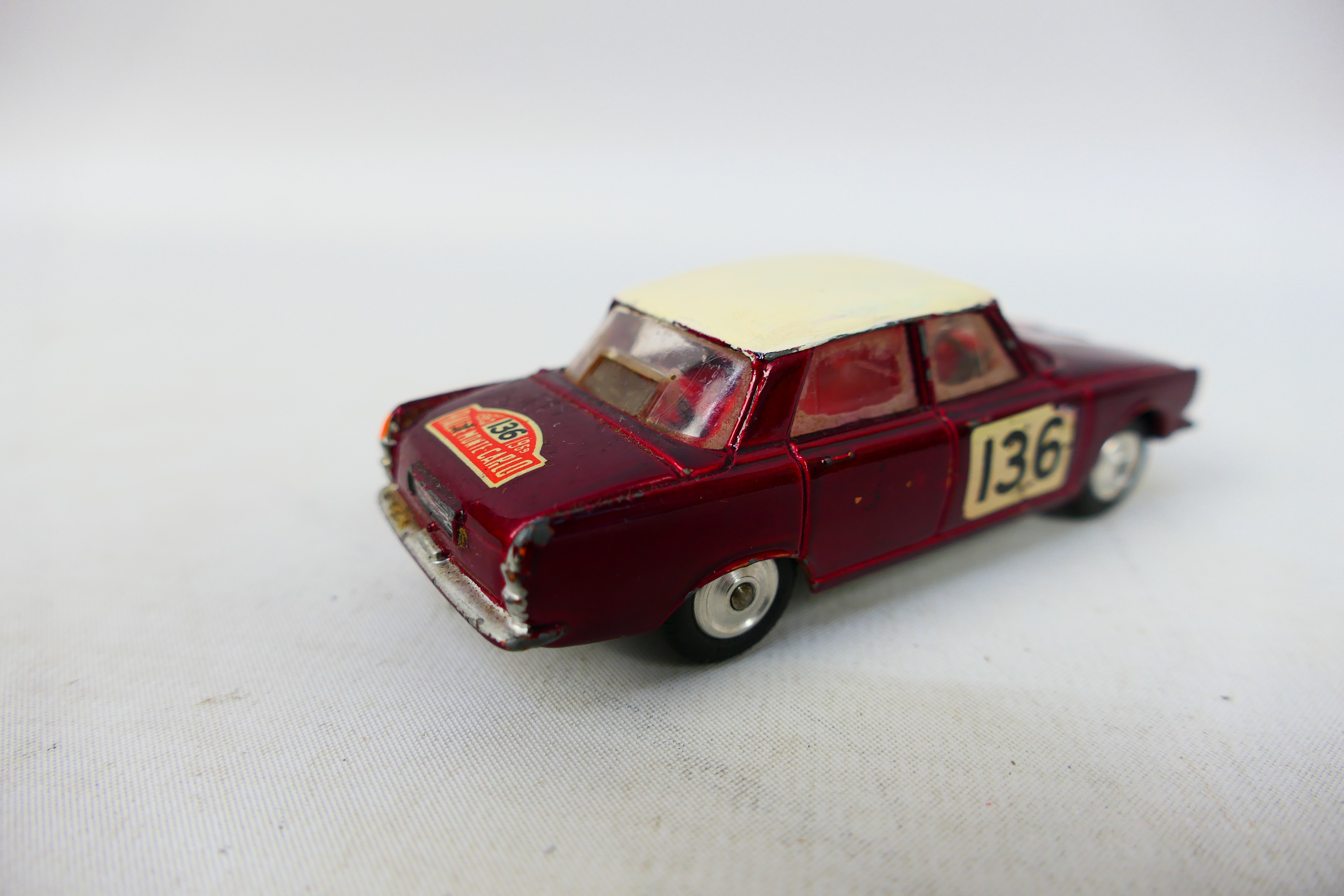 Corgi Toys - Three unboxed diecast model cars from the Corgi Toys 'Rally Monte Carlo' set. - Image 9 of 11