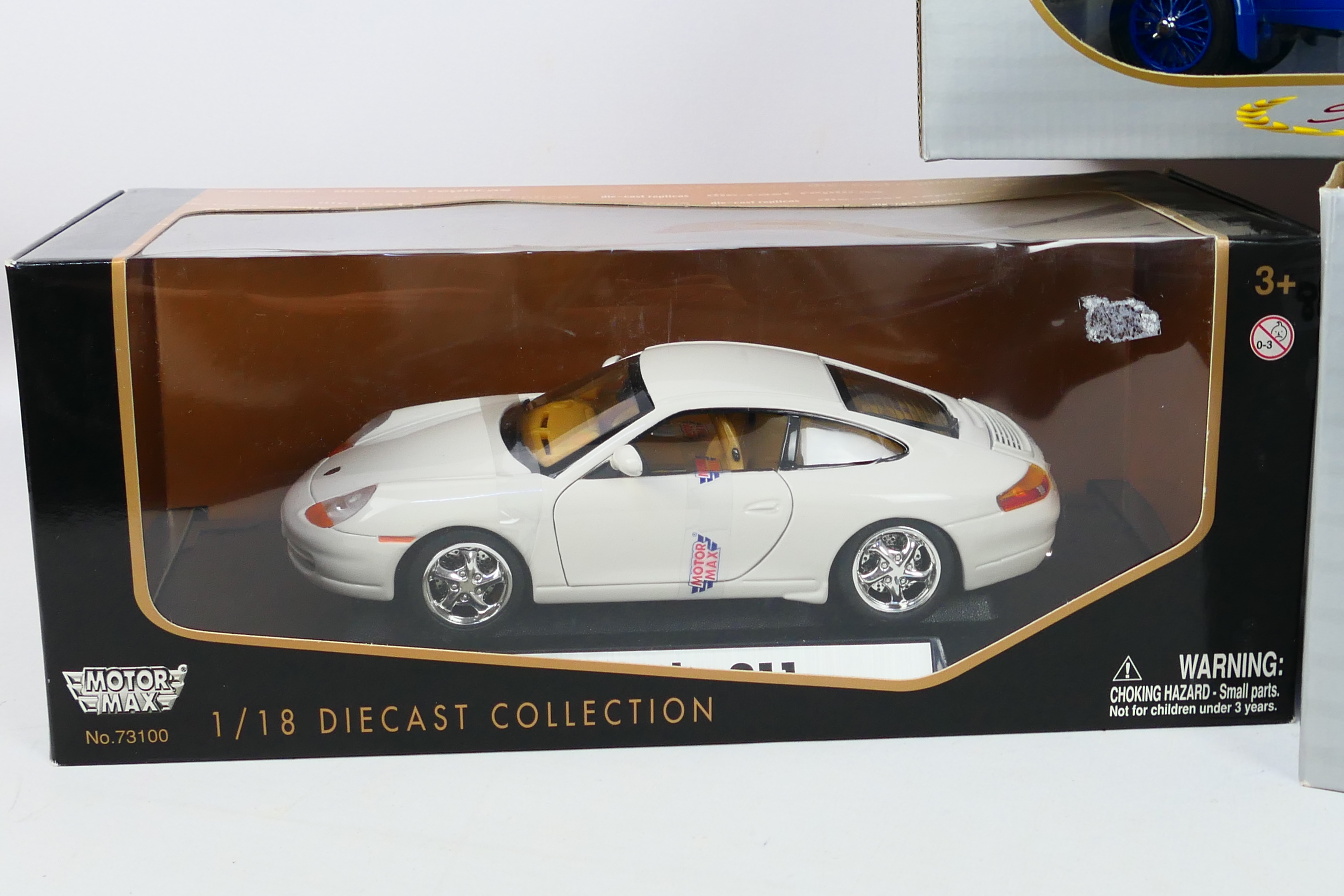 Signature Models - Motor Max - Three boxed 1:18 scale diecast model vehicles. - Image 2 of 4