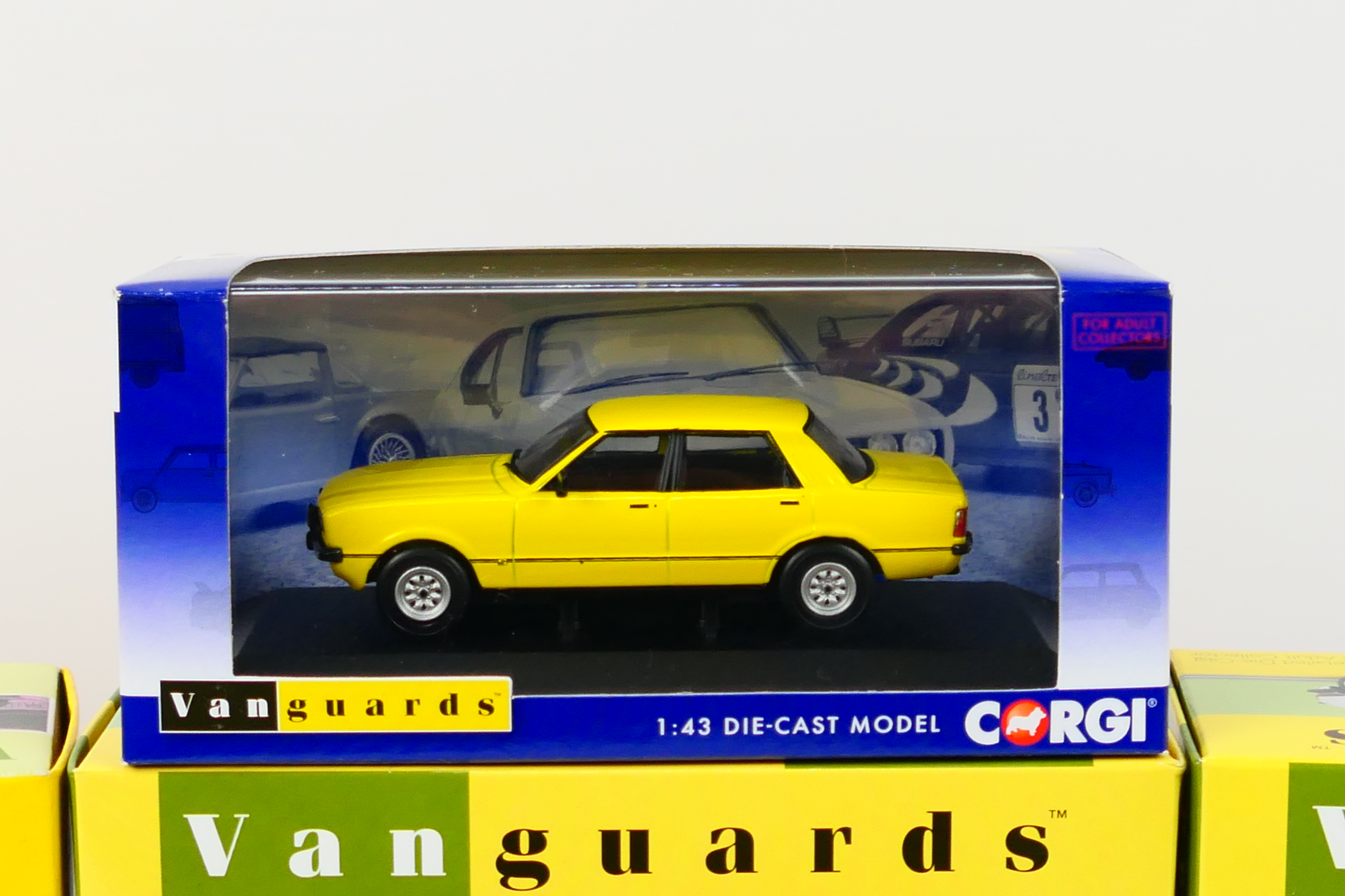 Vanguards - Four boxed Vanguards diecast model cars. - Image 2 of 4