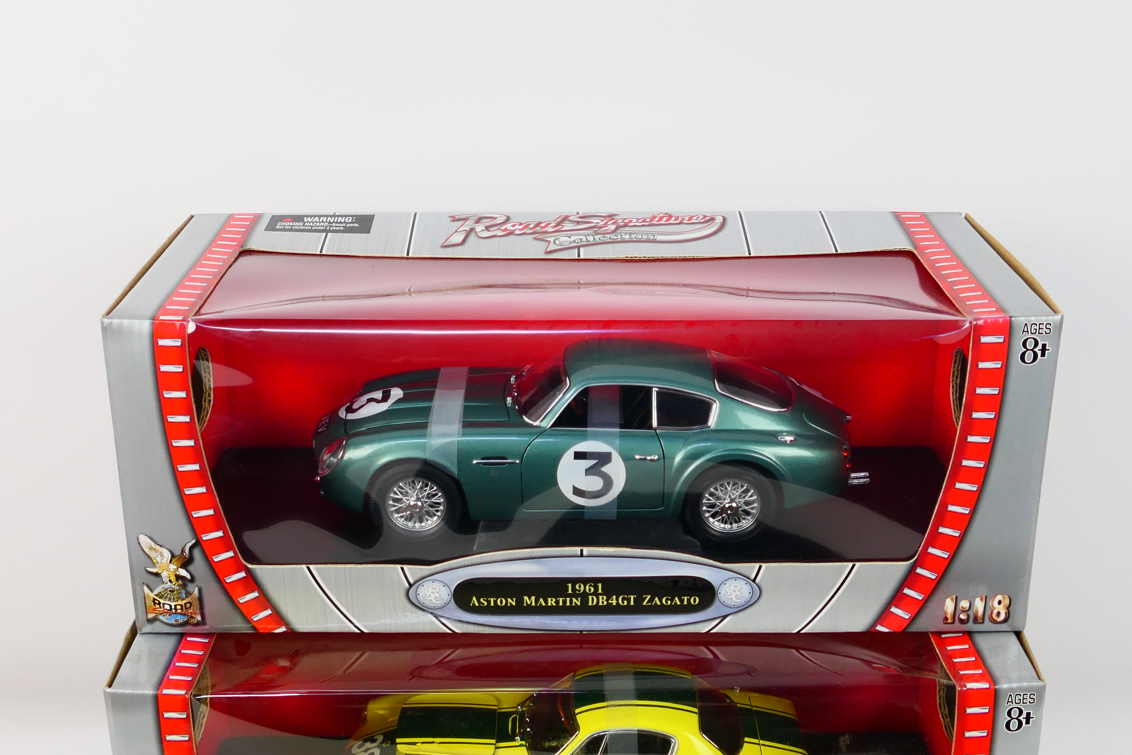 Road Signature - Two boxed 1:18 scale Road Signature diecast model cars. - Image 2 of 3