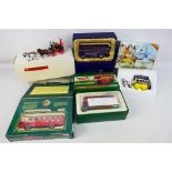 Corgi - Matchbox - 5 x bus and coach models, AEC RT # CC26101, AEC Routemaster # CC25902,