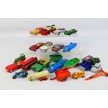 Dinky Toys - Corgi Toys - Matchbox - An unboxed group playworn diecast model vehicles in various