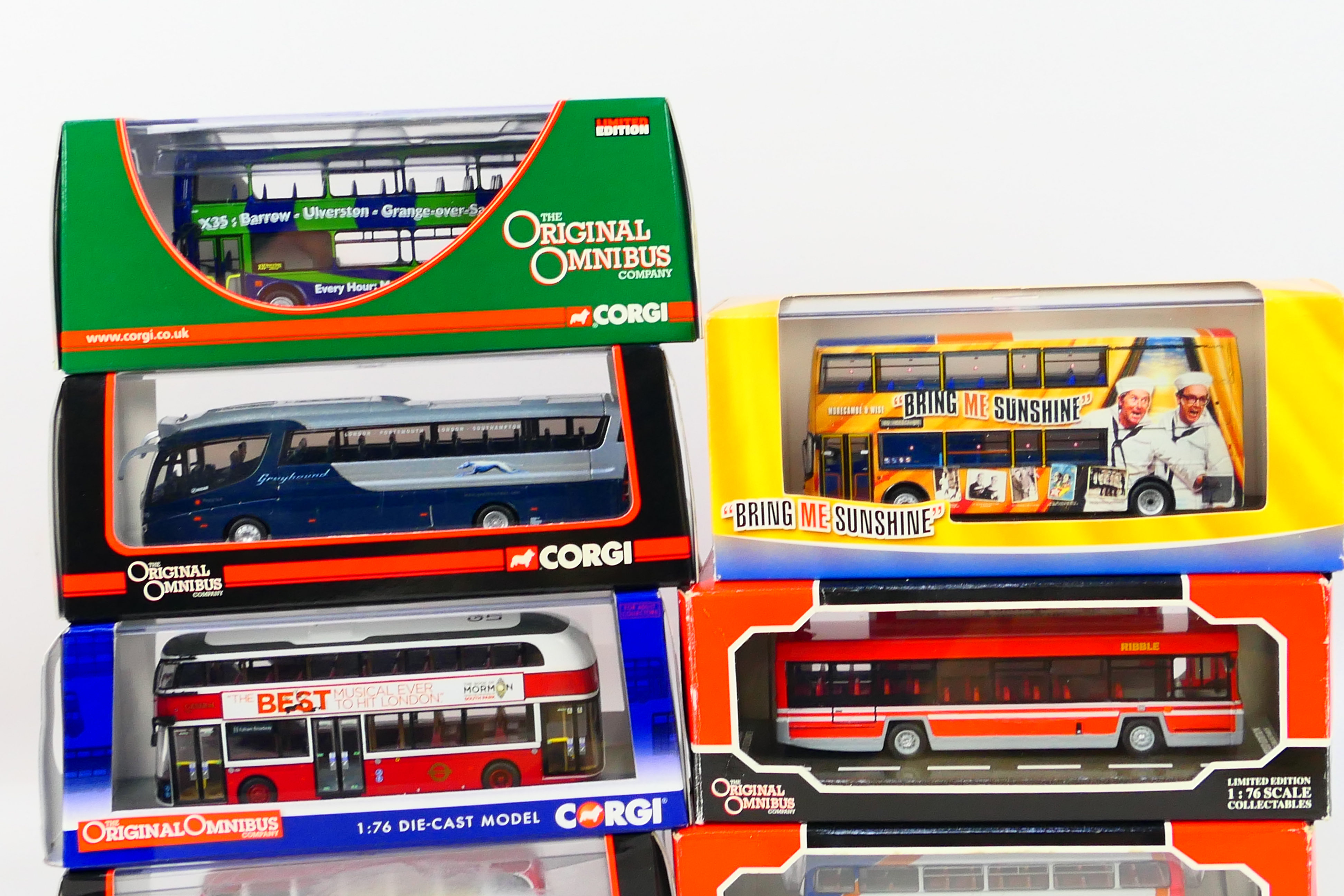 Creative Master Northcord - Corgi Original Omnibus - 7 x limited edition bus models in 1:76 scale - Image 2 of 4