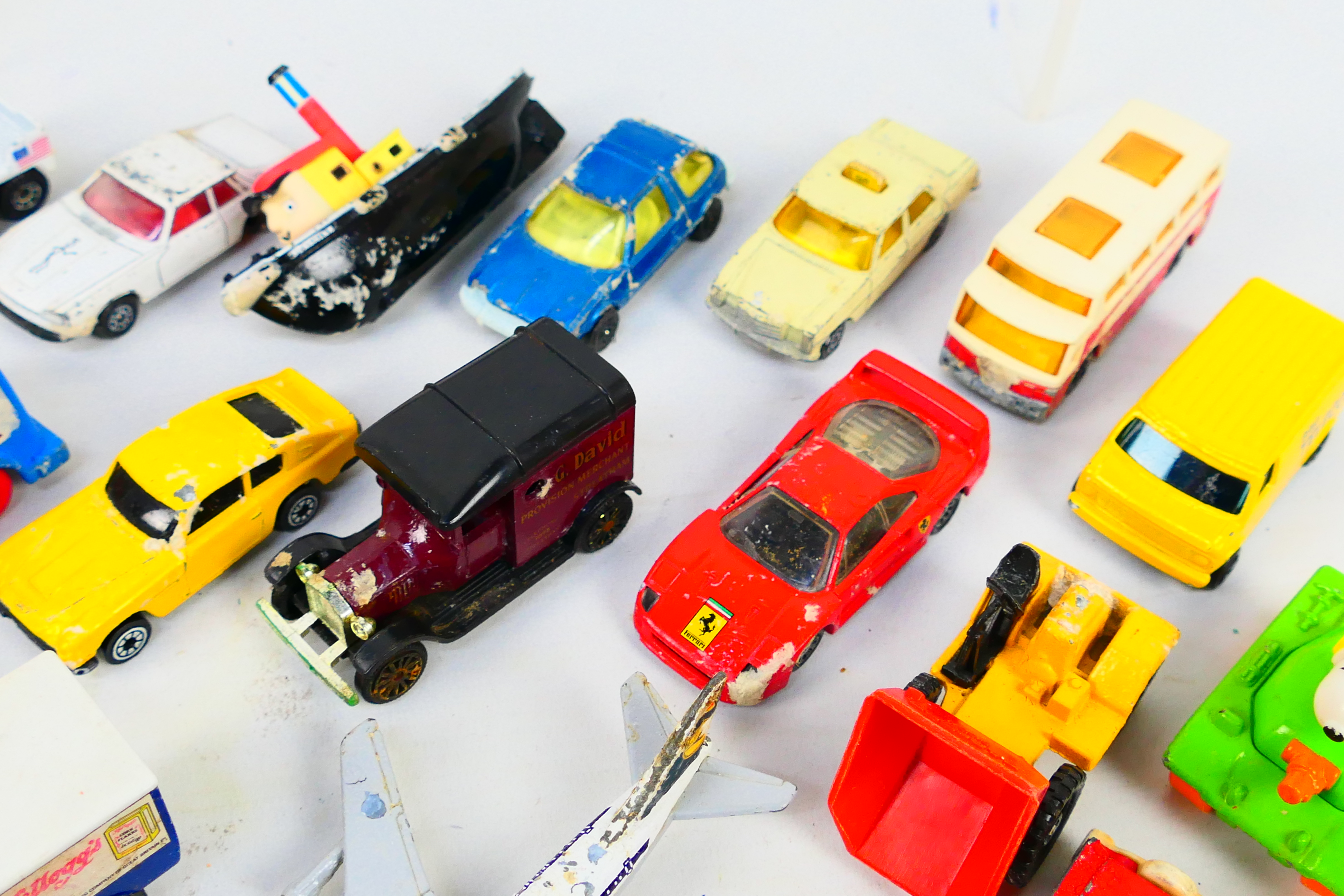 Dinky - Corgi - Ertl. A selection of Forty loose, Playworn diecast models. - Image 6 of 8