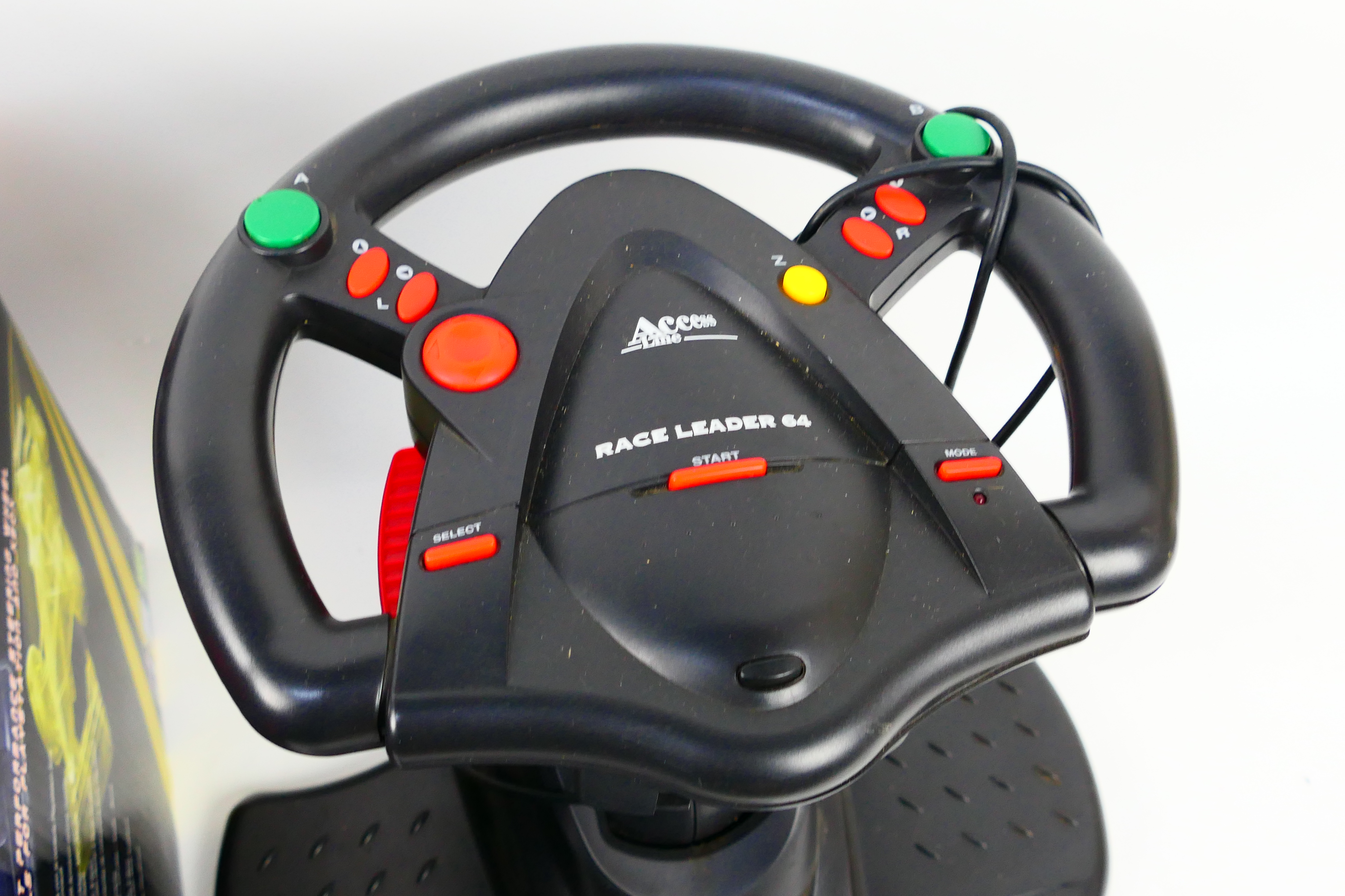 Logic3 - 4gamers - Access Line - A boxed Logic 3 Dual Format Topdrive steering wheel and pedal set; - Image 2 of 4