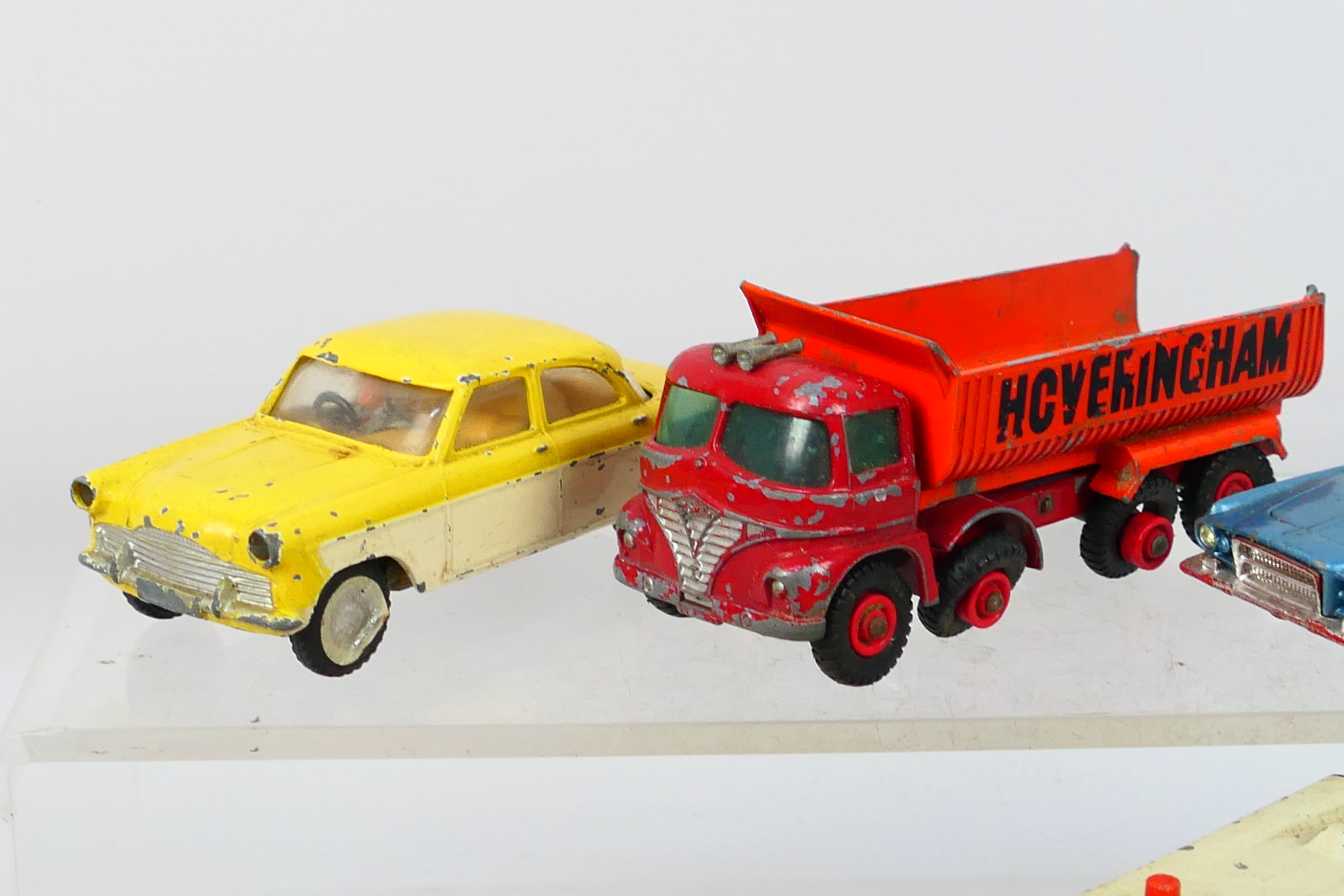 Spot-On - Dinky Toys - Corgi Toys - Matchbox - An unboxed collection of 10 playworn diecast model - Image 2 of 6